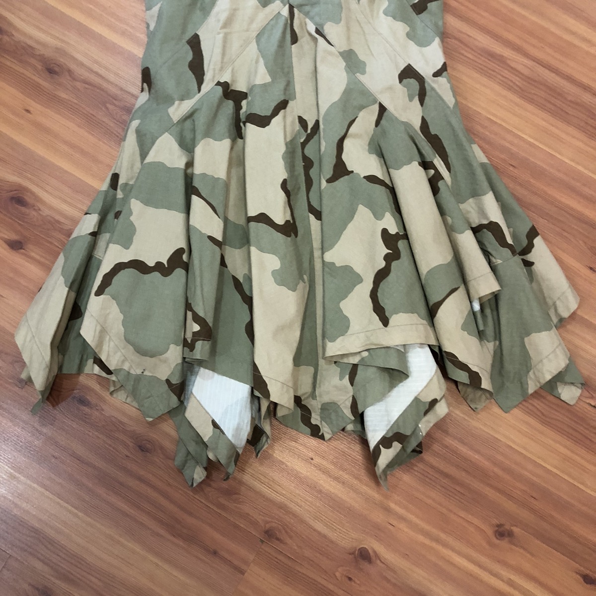 SS 2006 Military camo skirt - 8