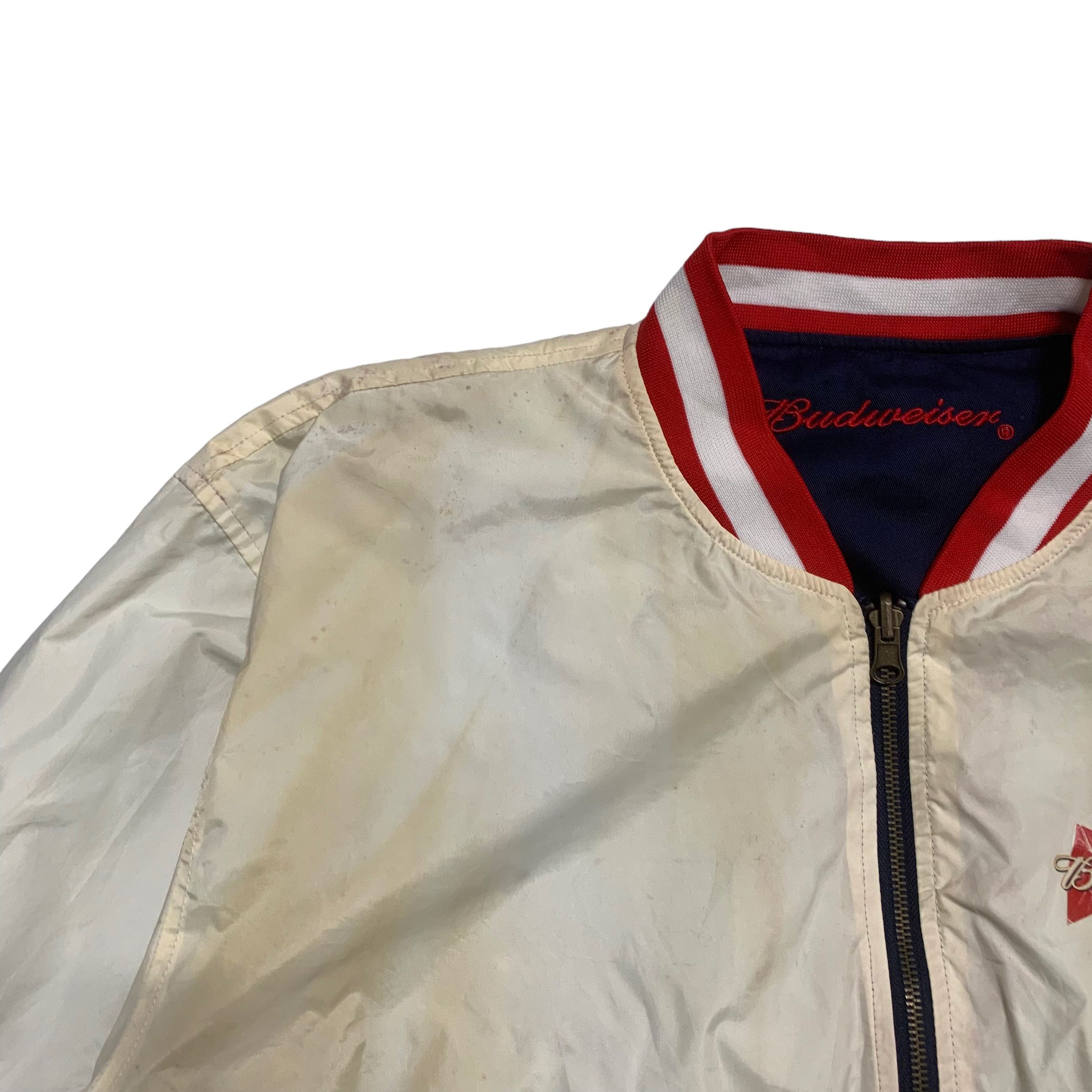 Vintage MLB Budweiser Baseball Reversible Jacket - 13