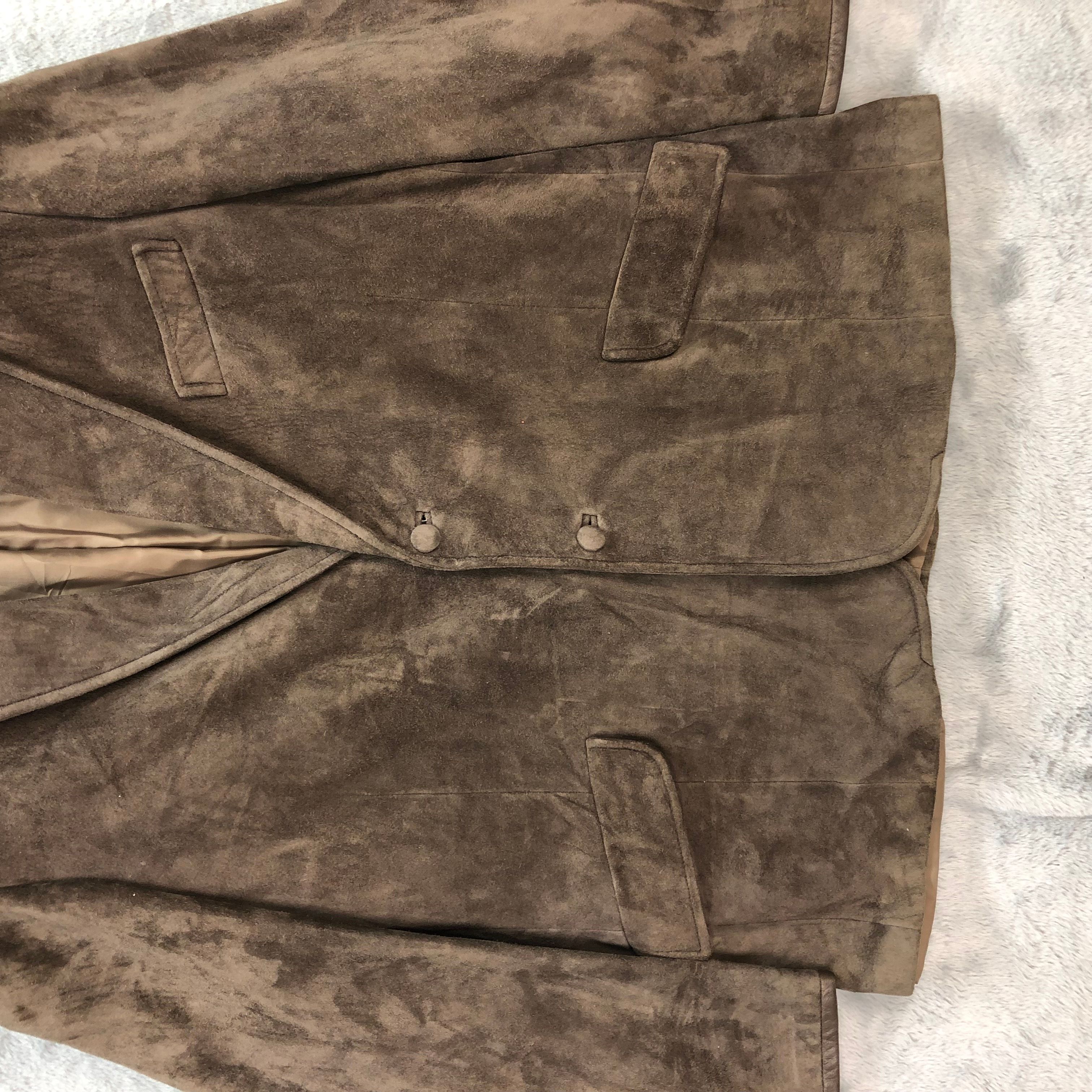 Vintage - WAPITI EXCLUSIVE GENUINE DEER SUEDE SUIT JACKET #5741-204 - 3