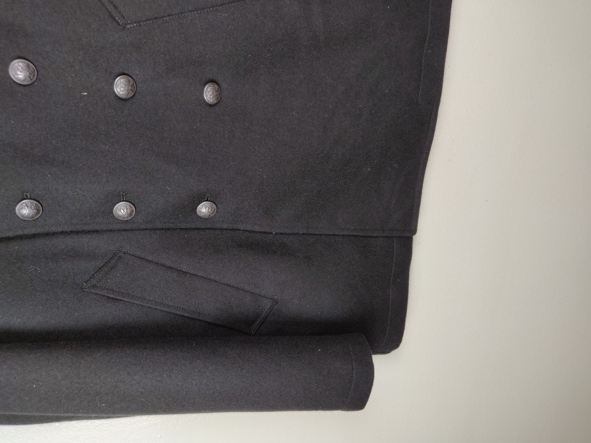 Overcoat - Double Breast Wool Jacket Heavy Coat - 6