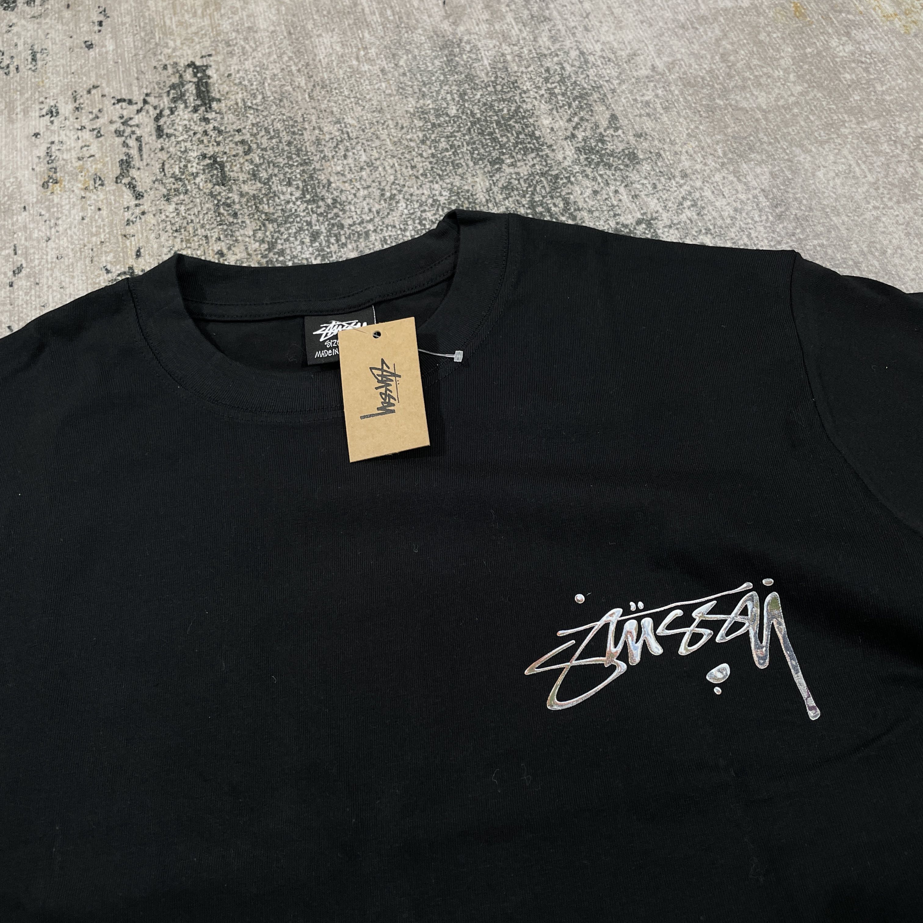 ステューシー MERCURY TEE ブラック Lサイズ 新品 Stussy Mercury Tee Black Men's - SS23 - US
