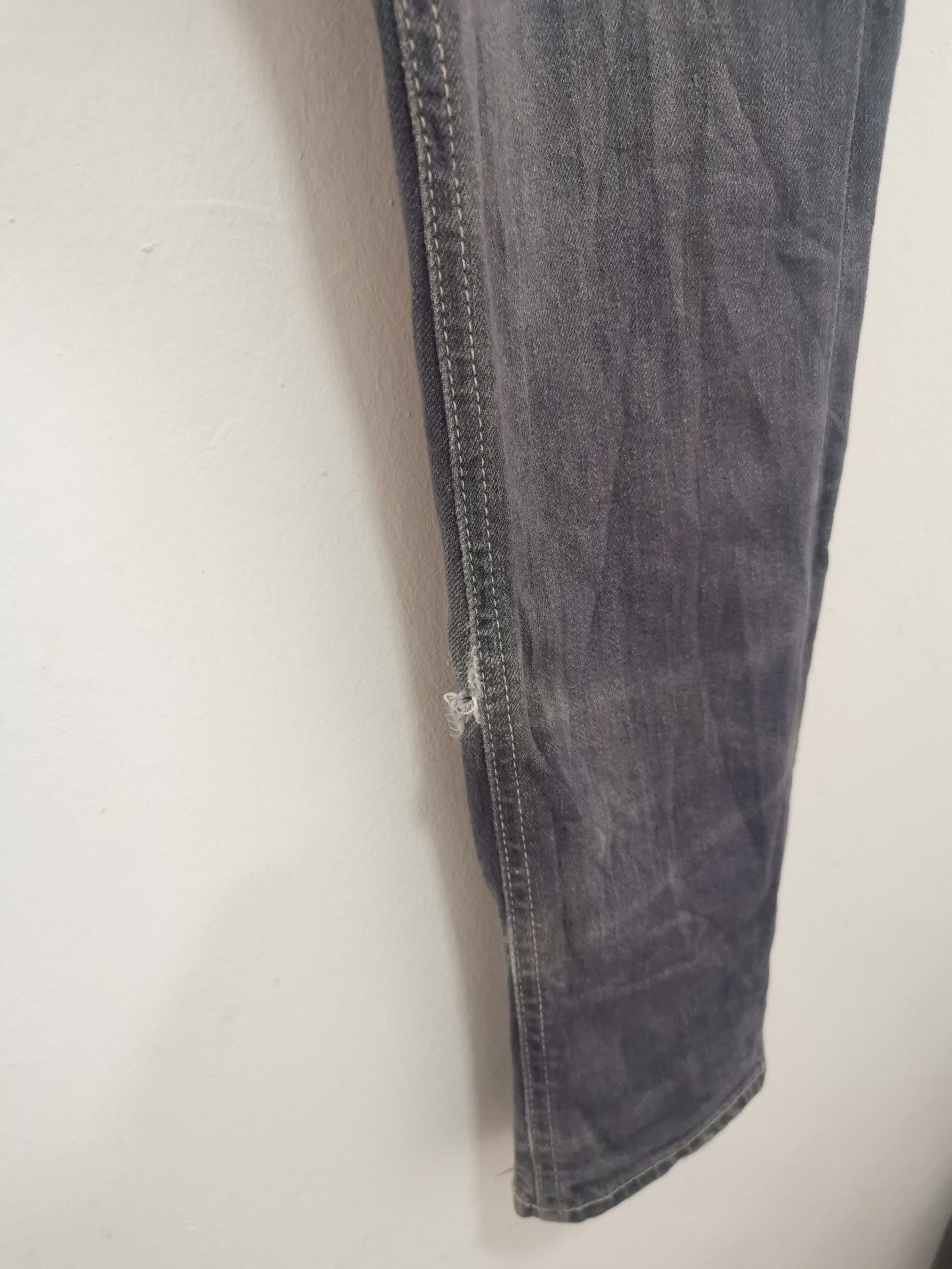 Distressed Beams Denim Jean Made in Japan - 5