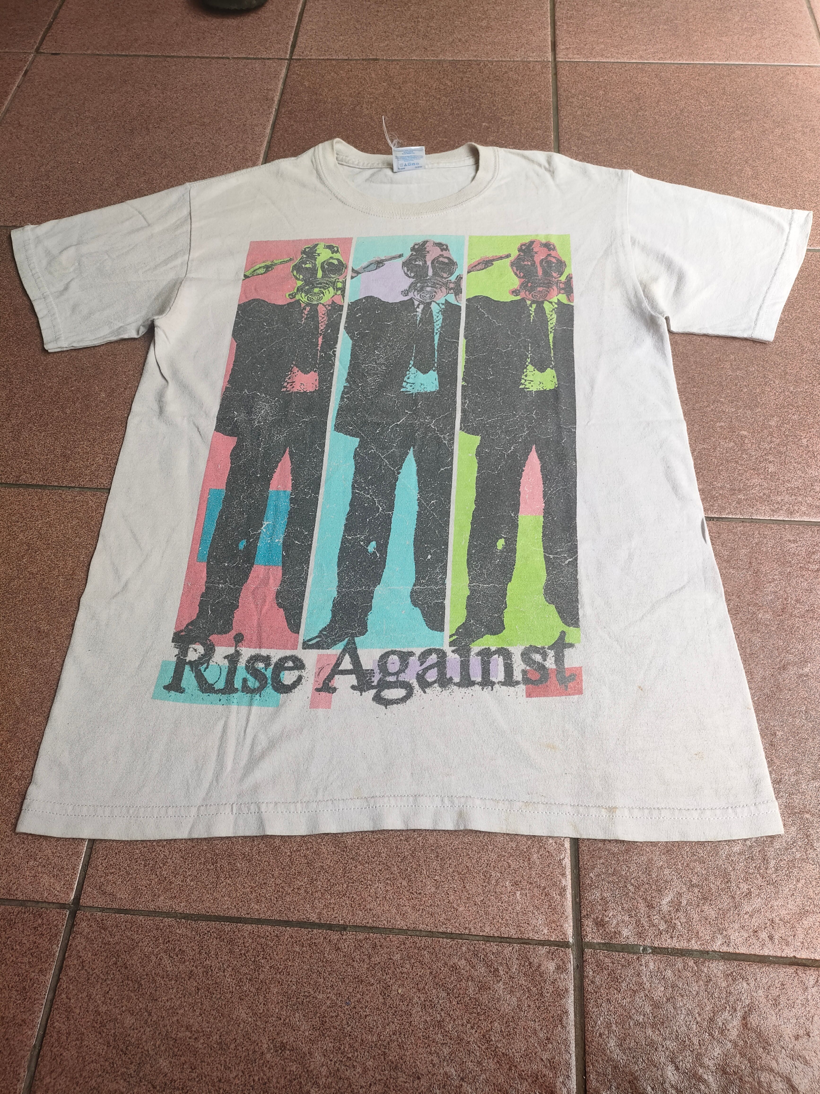 Rise Againt Punk Band Shirt Vintage - 3