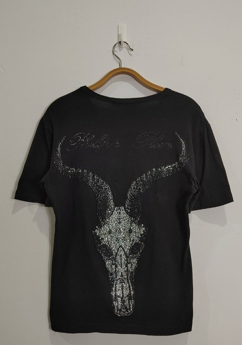 Philip Plein Rare Skull Swarowski Black - 1
