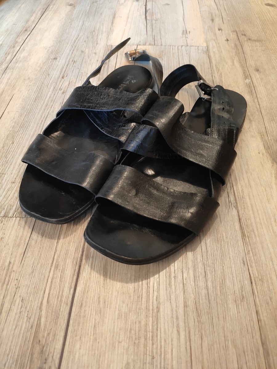 Gianni Barbato - Leather sandals.Like Guidi Marsell or Saint Laurent - 1