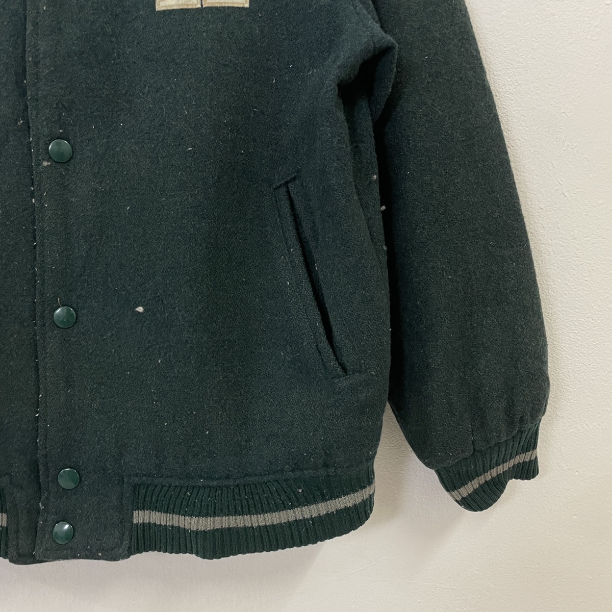 Streetwear - Vintage Unbranded Wool Varsity Jacket - 7