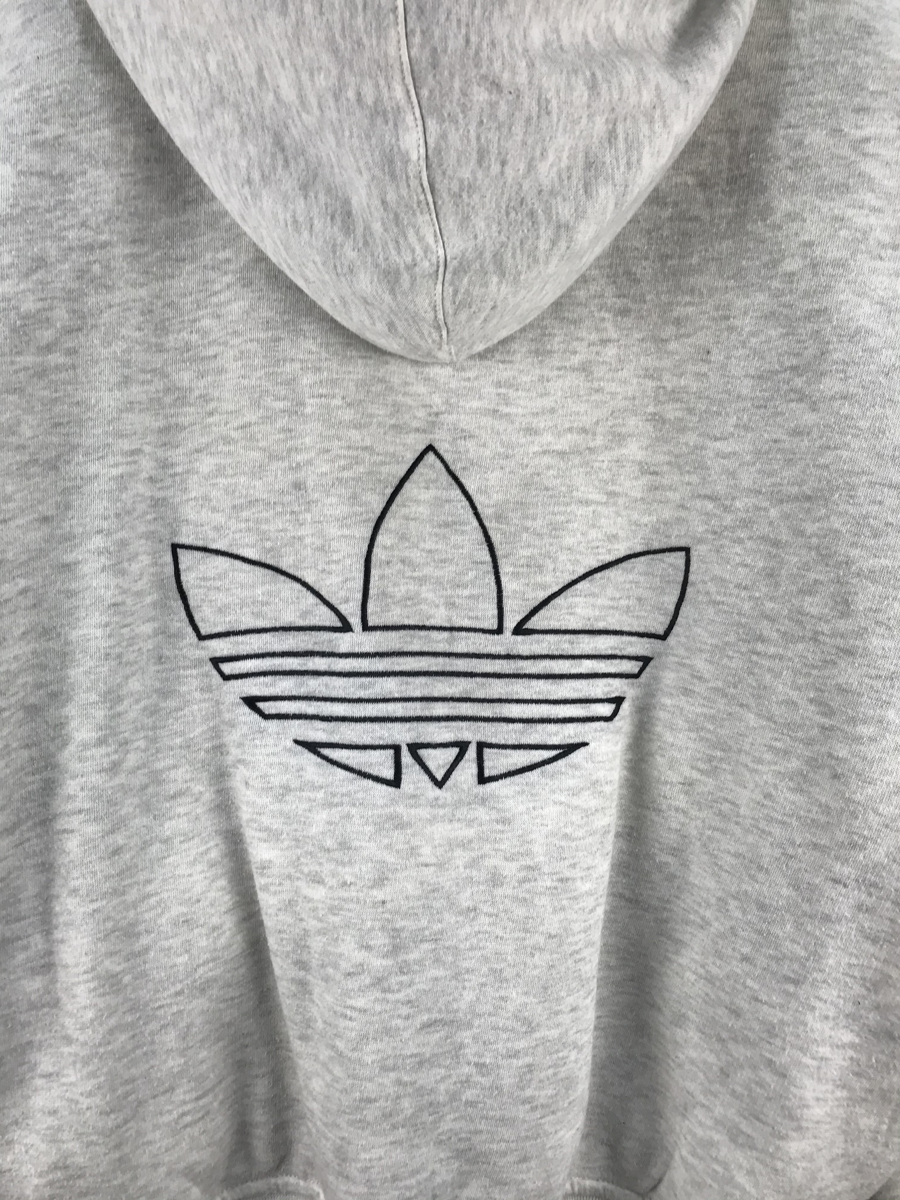 Vintage Adidas Logo Spellout Hoodies Jacket - 8