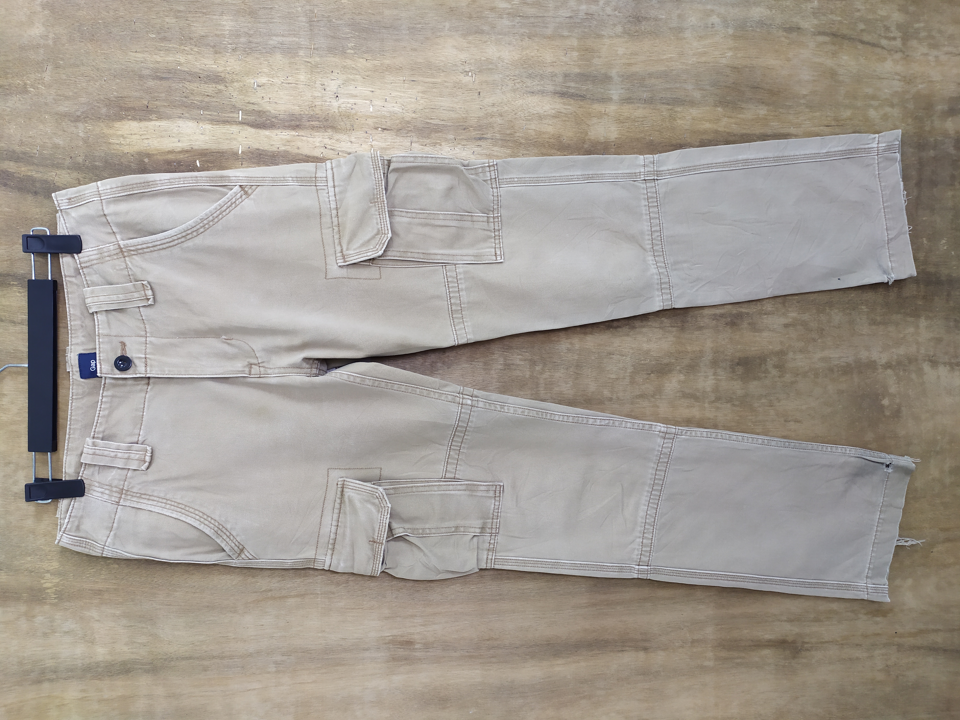 Vintage - GAP STREETWEAR CARGO PANTS MULTIPOCKET TACTICAL PANTS - 1