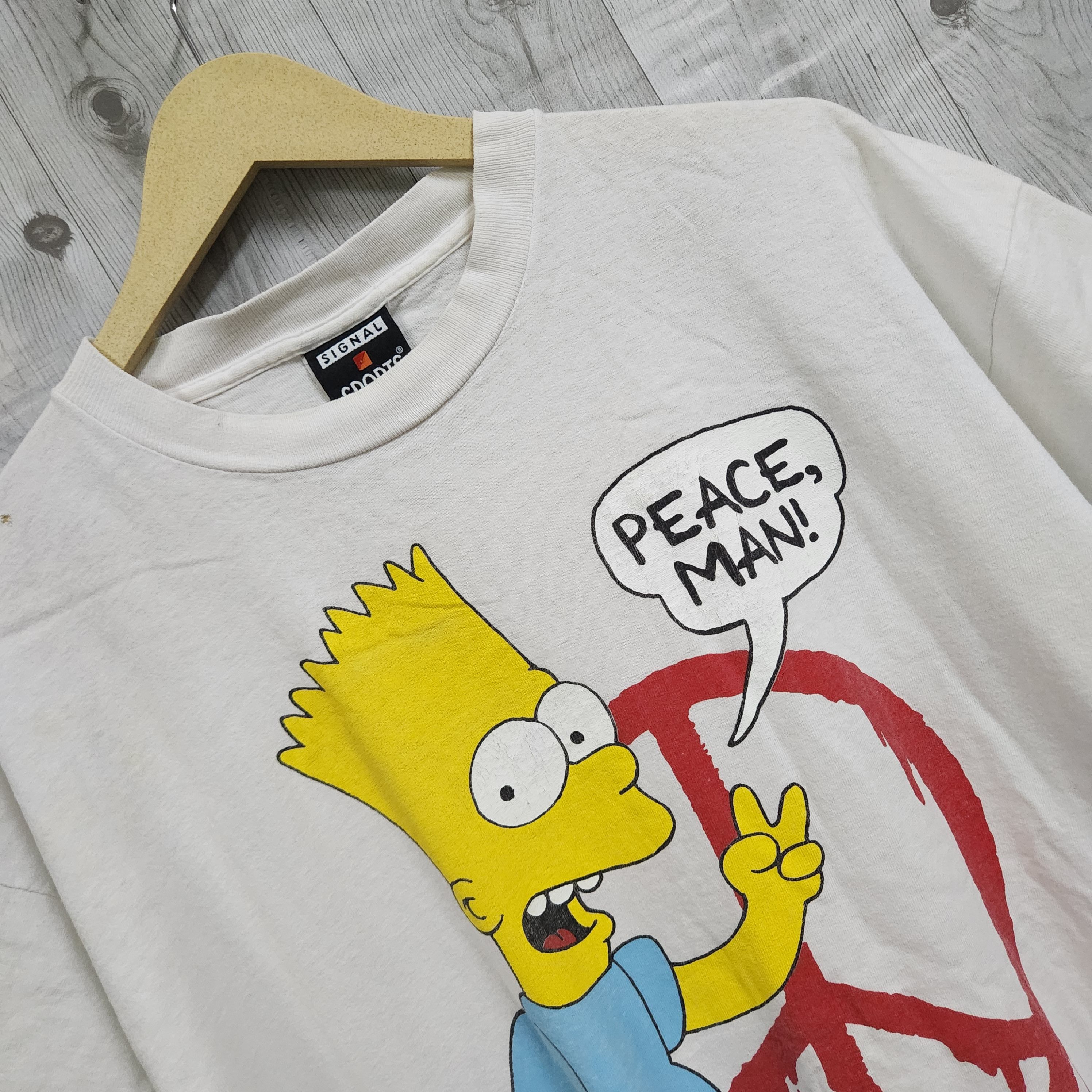 Vintage Bart Simpson Matt Groening TShirt Single Stitches - 2