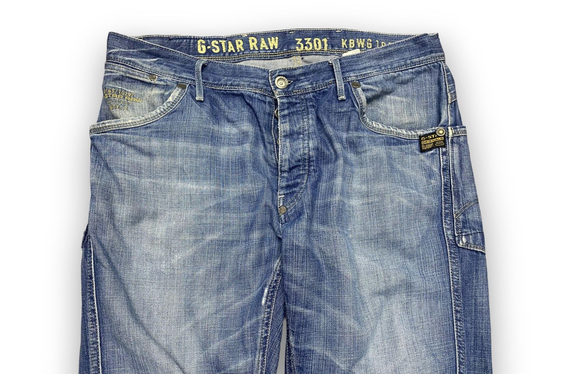 Vintage - G-Star Raw Jeans Blue Denim 32 Streetwear Y2K - 4