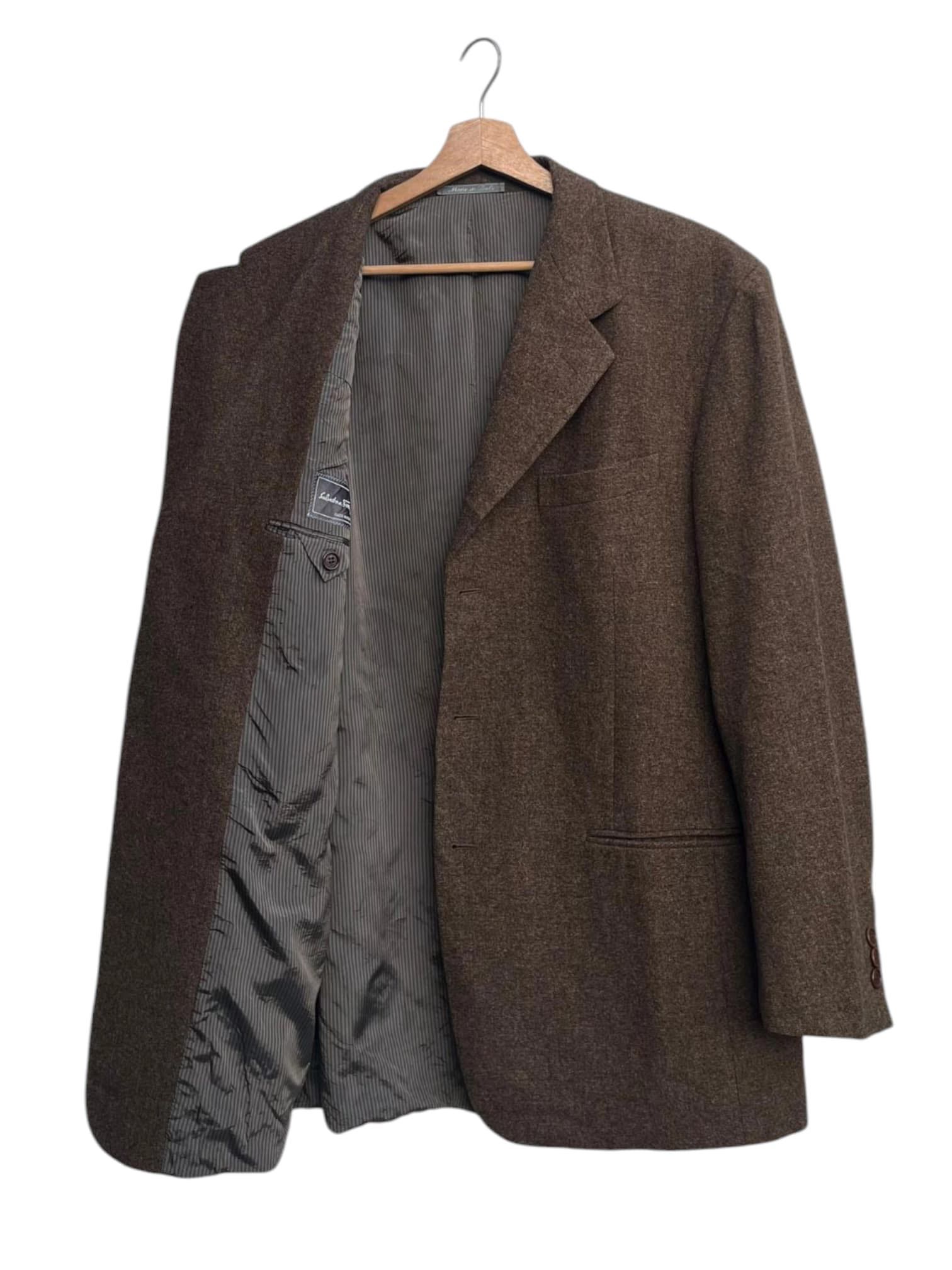 Salvatore Ferragamo Wool Cashmere Jacket - 3