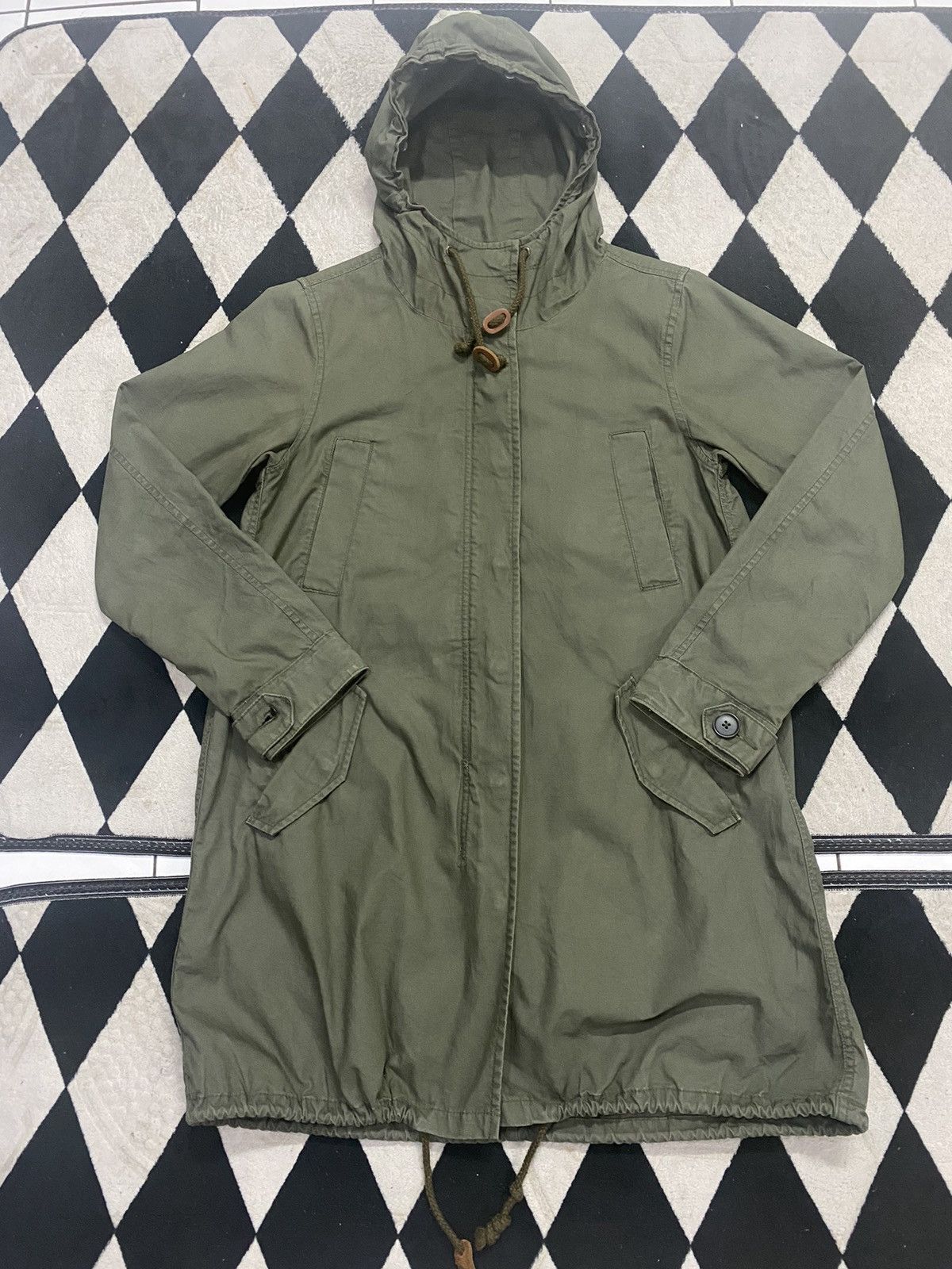 Third And Army - Army Cotton Parka Jacket - 1