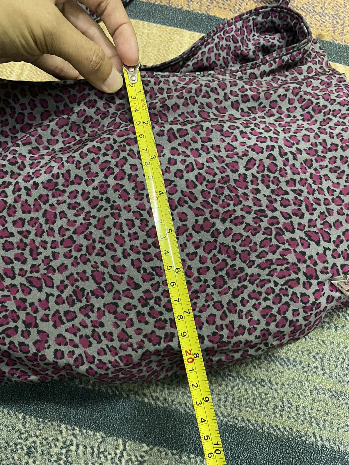 Authentic Bottega Venet Leopard Print Shoulder Bag - 10