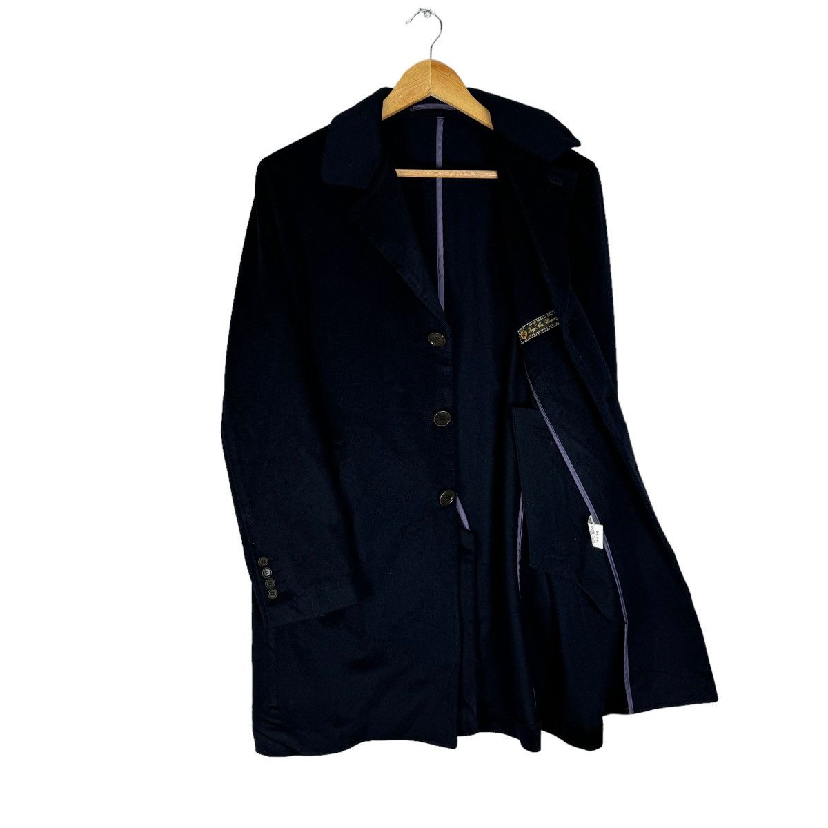 🌟LORO PIANA WOOL LONG COAT JACKET - 7