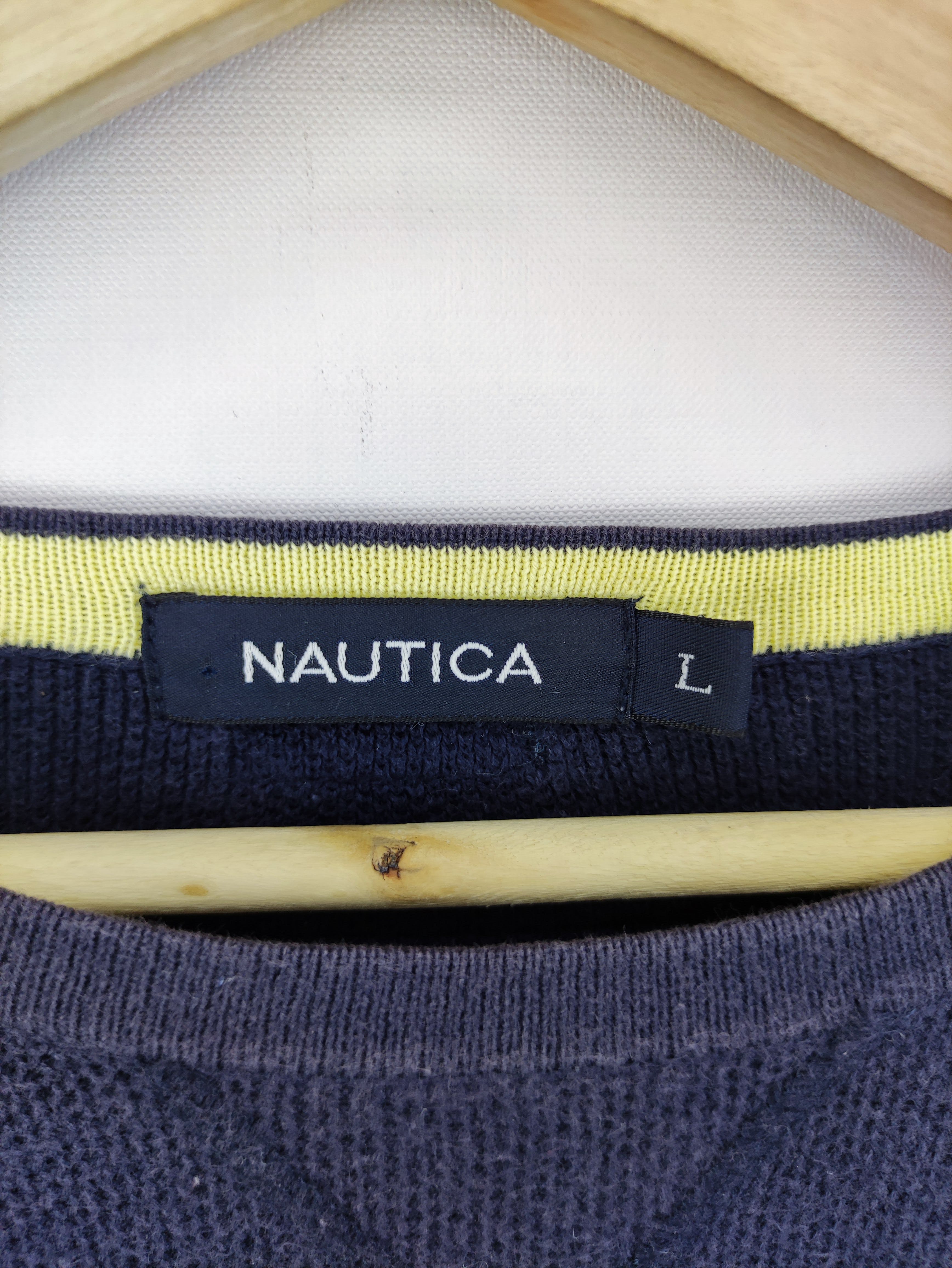 Vintage Nautica Striped Sweatshirt - 2