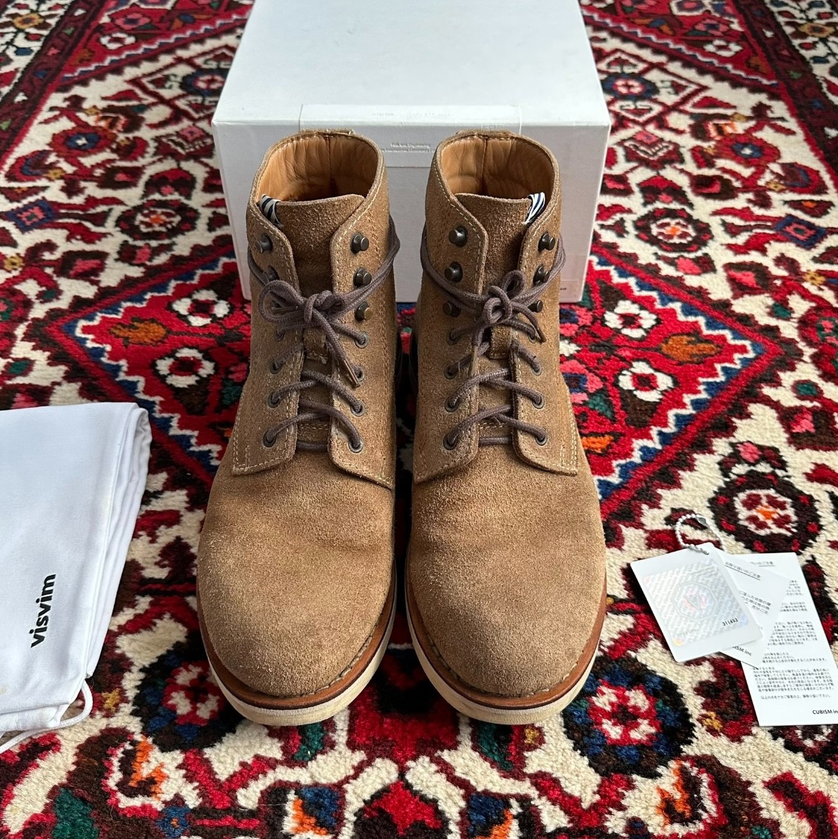 Visvim 11aw virgil boots brown - 1