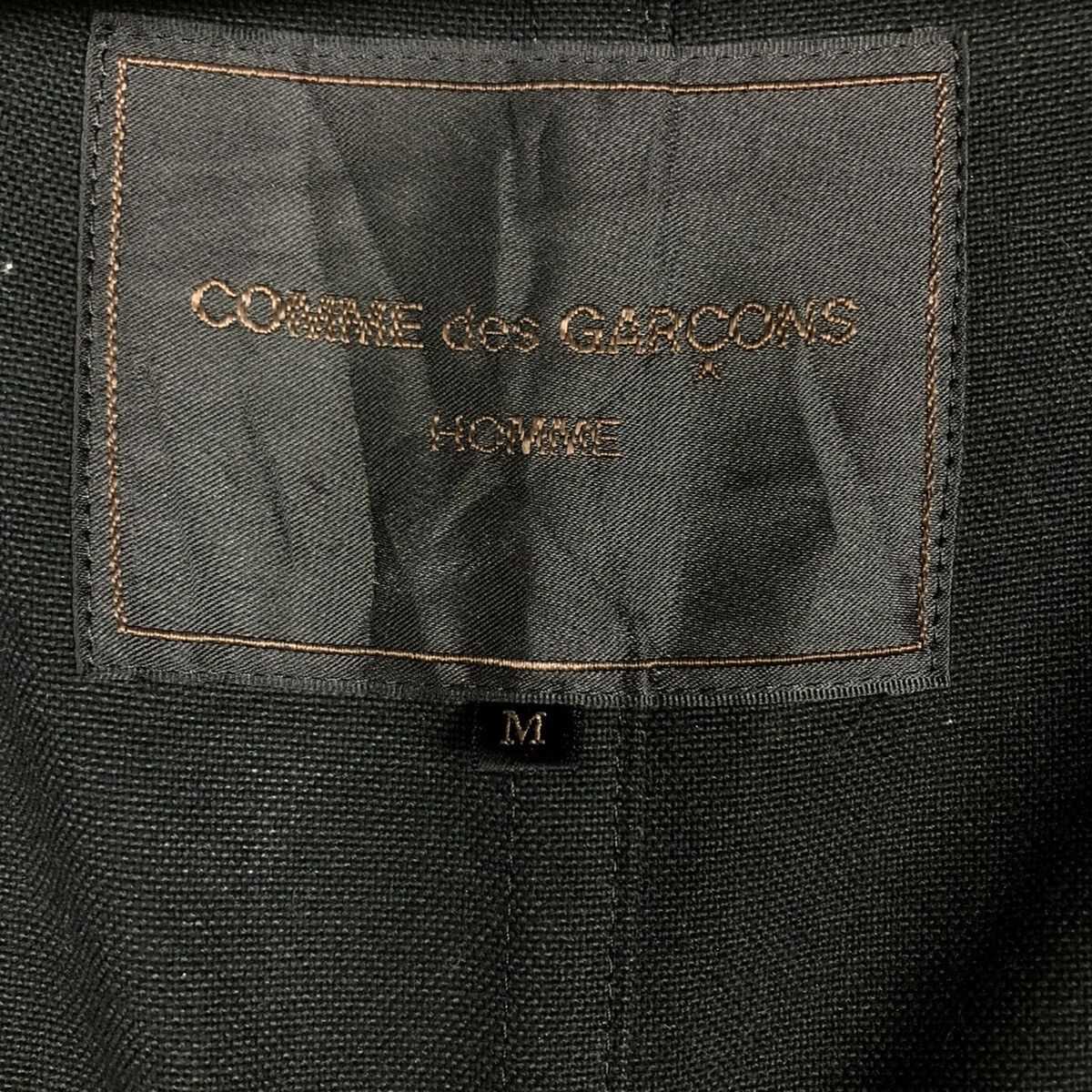 🔥VINTAGE AD2005 COMME DES GARCONS HOMME DOUBLE ZIPPER JACKET - 18