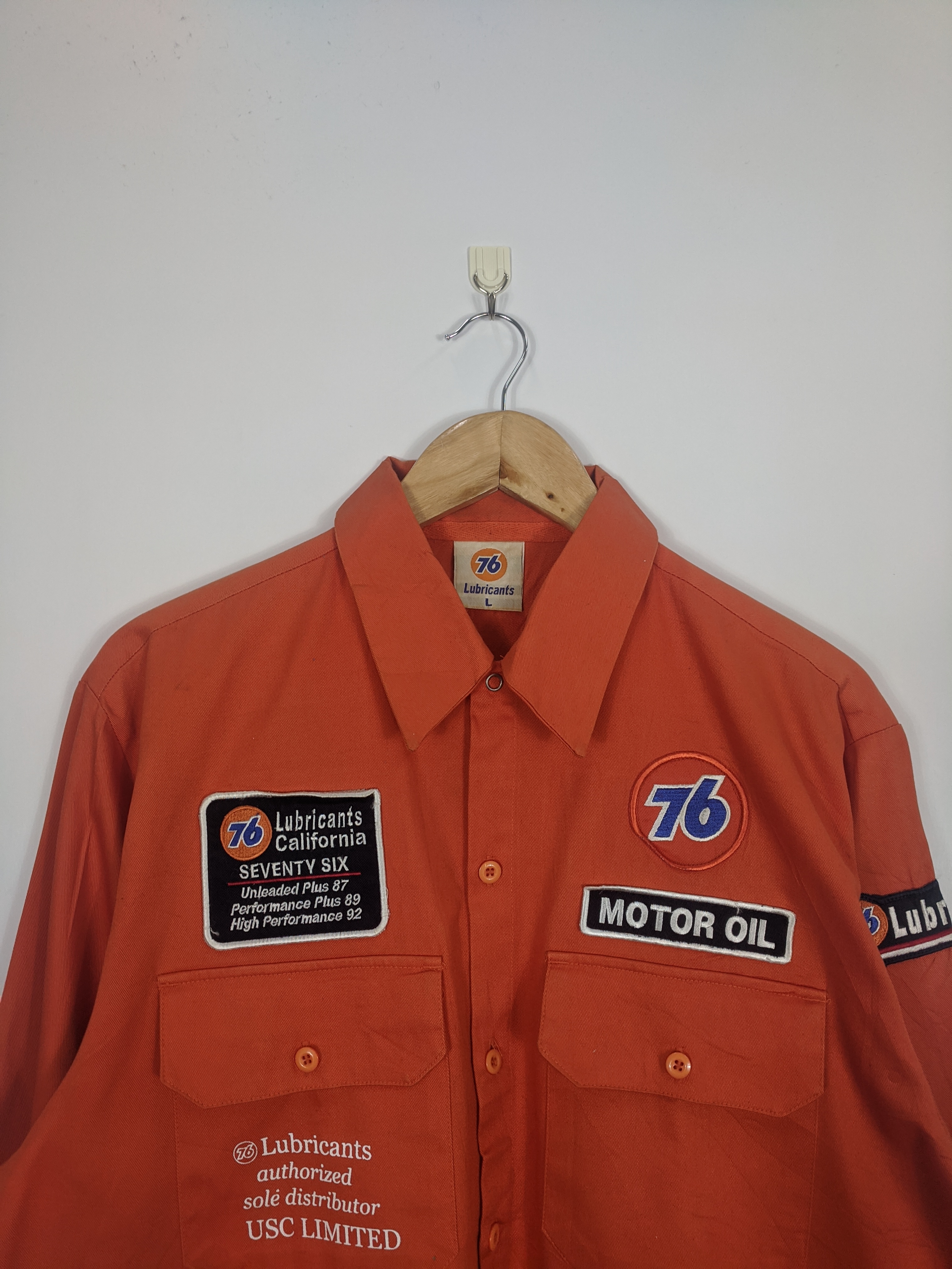 Vintage - Vintage 76 Lubricant Racing Jacket Full Patch - 2