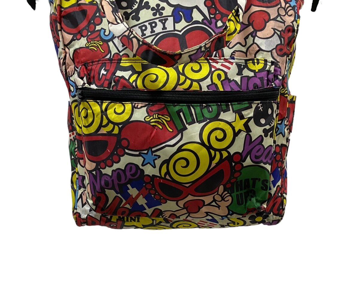 Vtg🔥Hysteric Mini All Over Print Characters 2 Way Backpack - 4