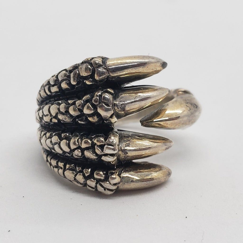 Dragon's Claw .925 Sterling Silver selling 14g size 8.5