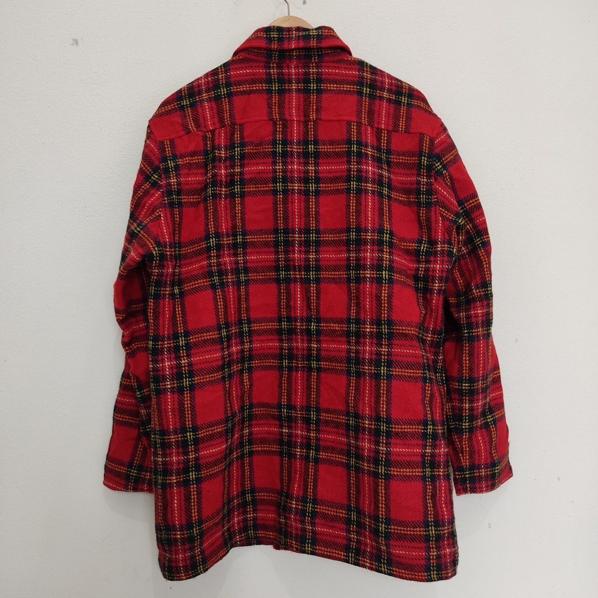Harris Tweed - Nepenthes Harris Tweed Needles Rebuild Wool Flannel Jacket - 3