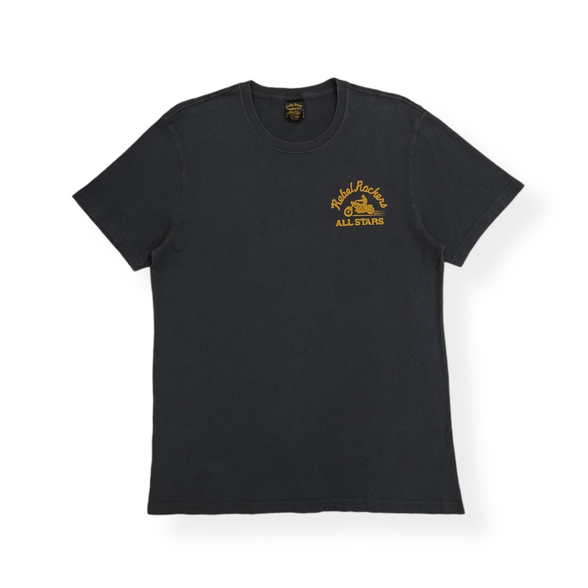 Lucky Brand - Vintage 00's Lucky Brand 45 rpm classic big logos tee - 2