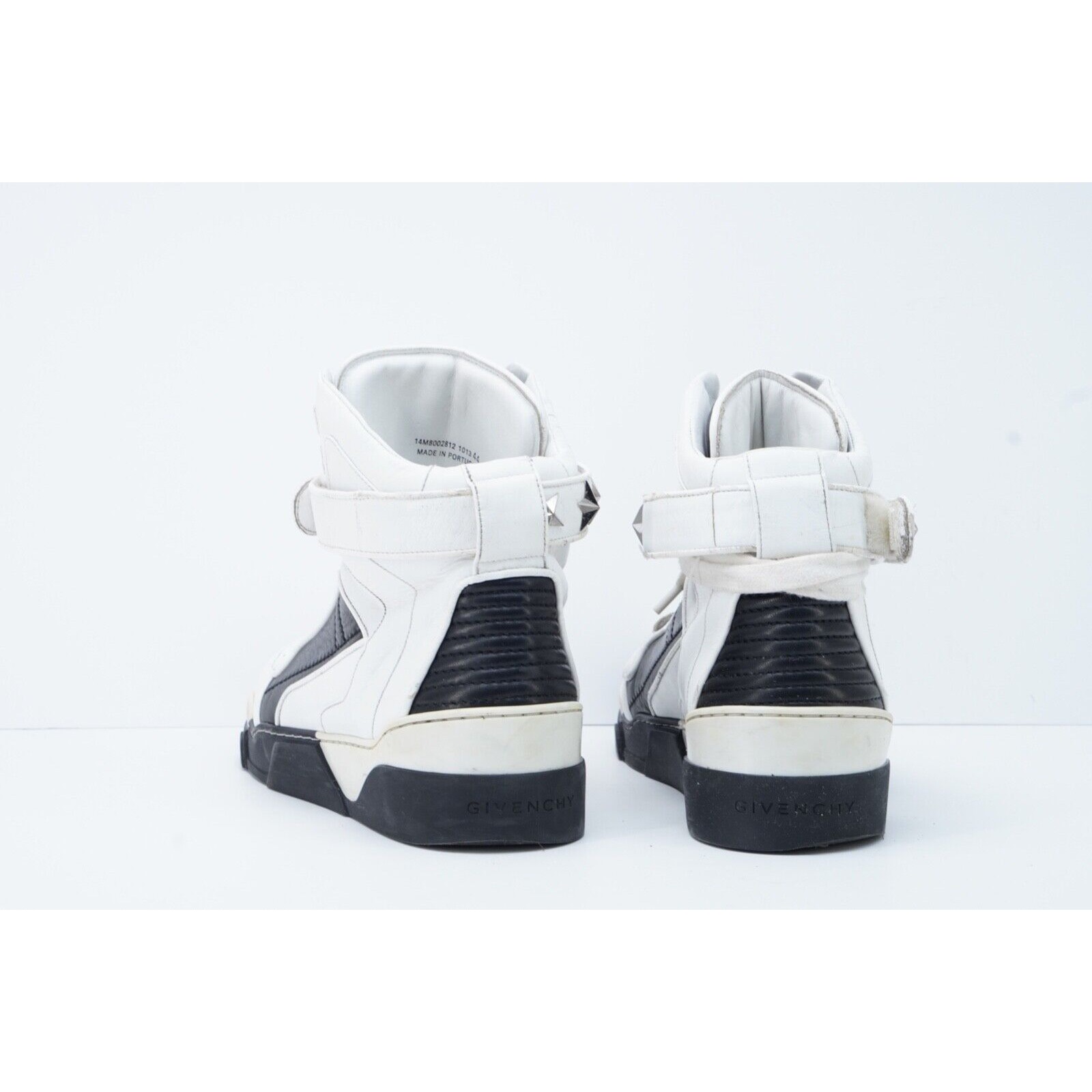 Givenchy Tyson Star Sneakers Shoes White Leather High Top 44 - 9