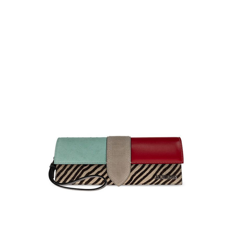 JACQUEMUS La Pochette Bambino Multicolor Clutch Bag New & Au - 1