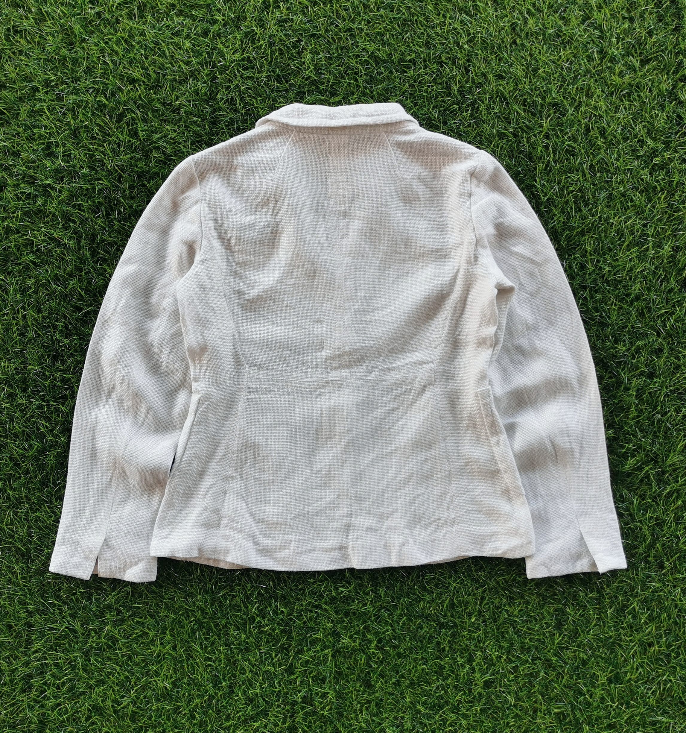 Archival Clothing - 'S Max Mara Linen Blazers - 9