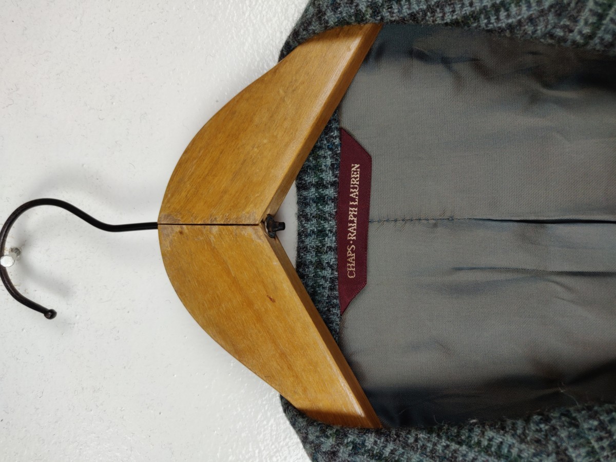 Chaps Ralph Lauren - Checkered Blazer Coat Jacket - 6
