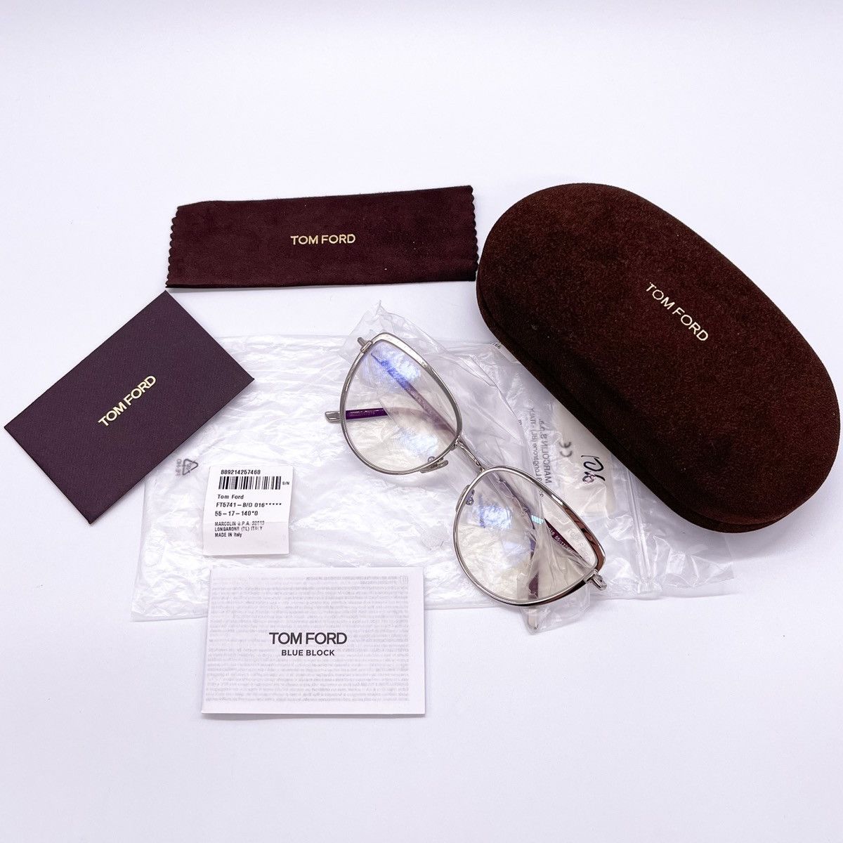 NEW TF5741/B 016 TOM FORD EYEGLASSES FT5741/B 016 - 11