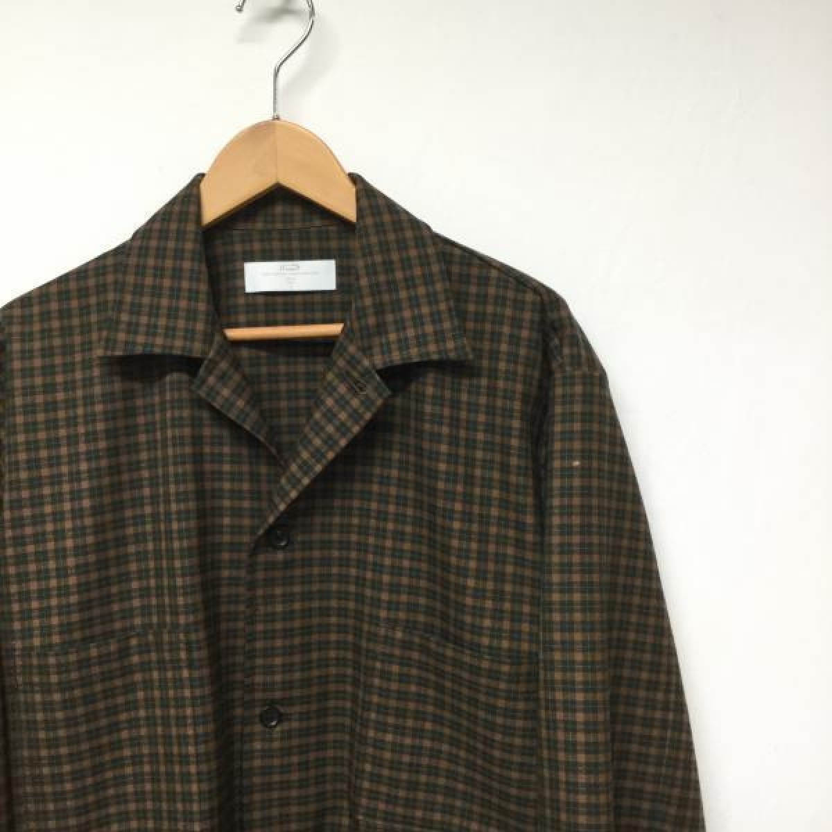 Bunt - brown plaid shirt - 6