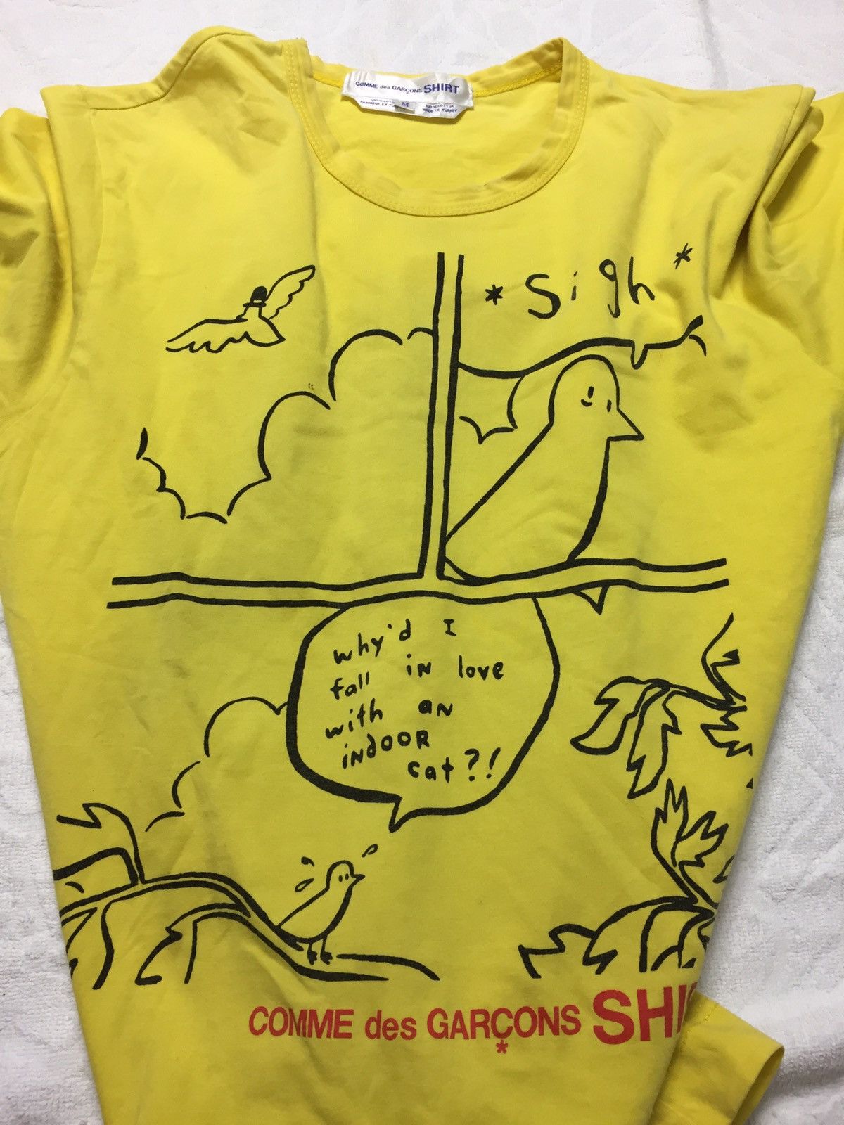 Comme Des Garcons Bird Sigh T-shirt - 3