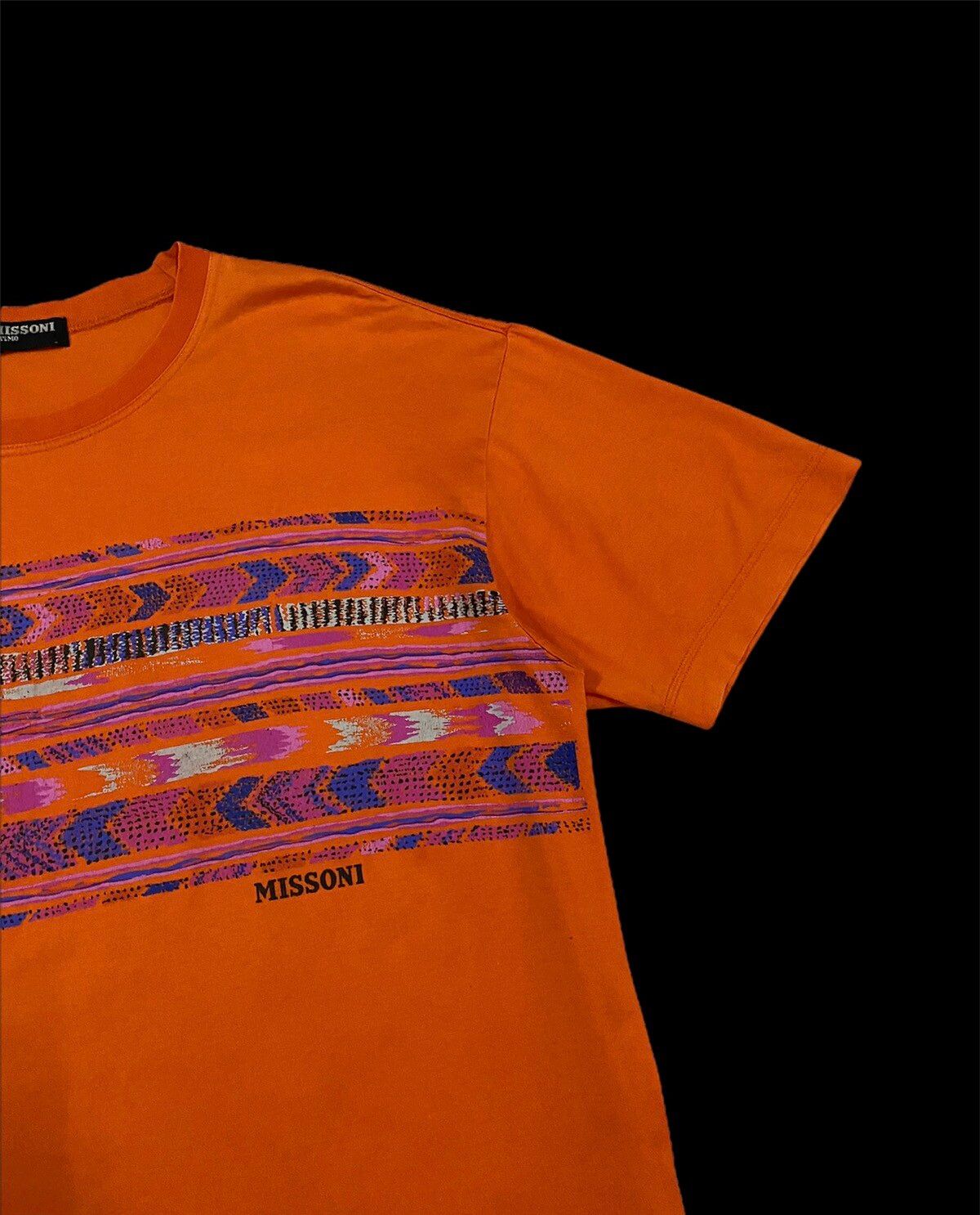 Missoni Intimo🍊➡️ Arrow Printed Colorful Orange Tee - 6