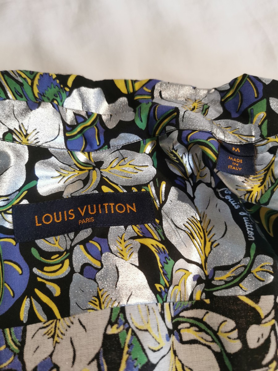 Louis Vuitton Dice Monogram Silk Button Up Shirt