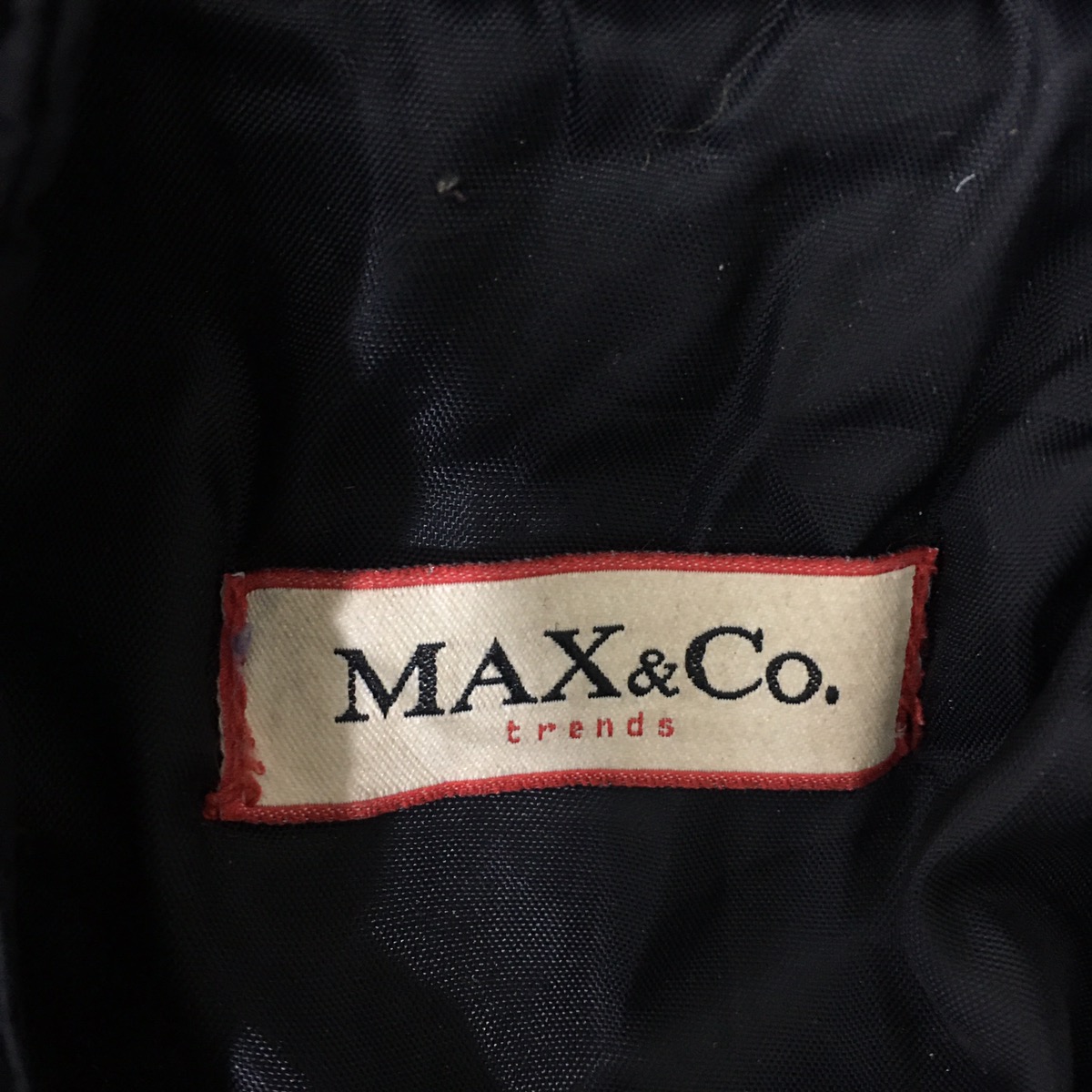 Vtg MAX MARA CO Minimalist Black Made In Italy Puffer Jacket - 3