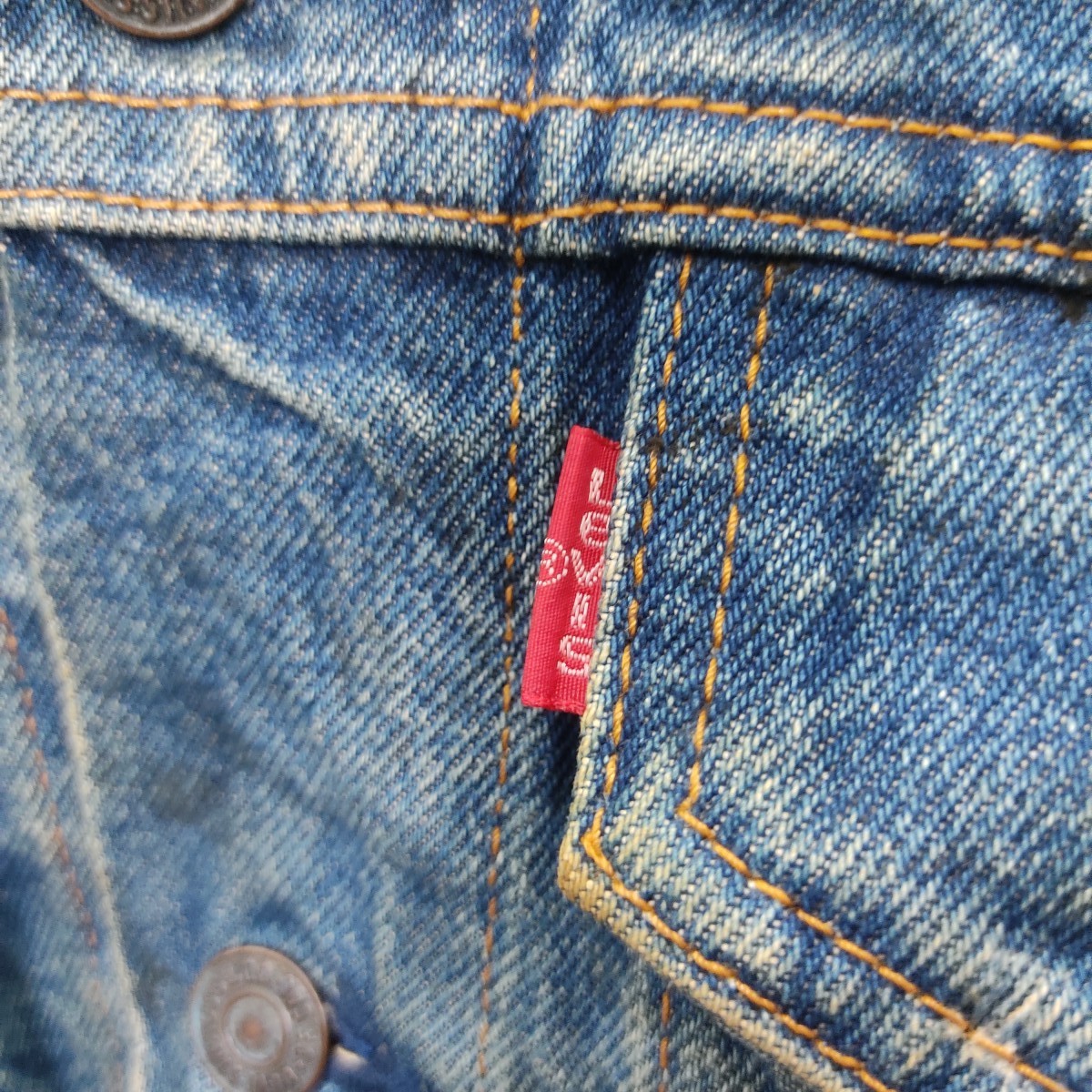 Vintage LEVI'S 505 Japan Denim Jeans Button Ups Trucker Jacket - 6