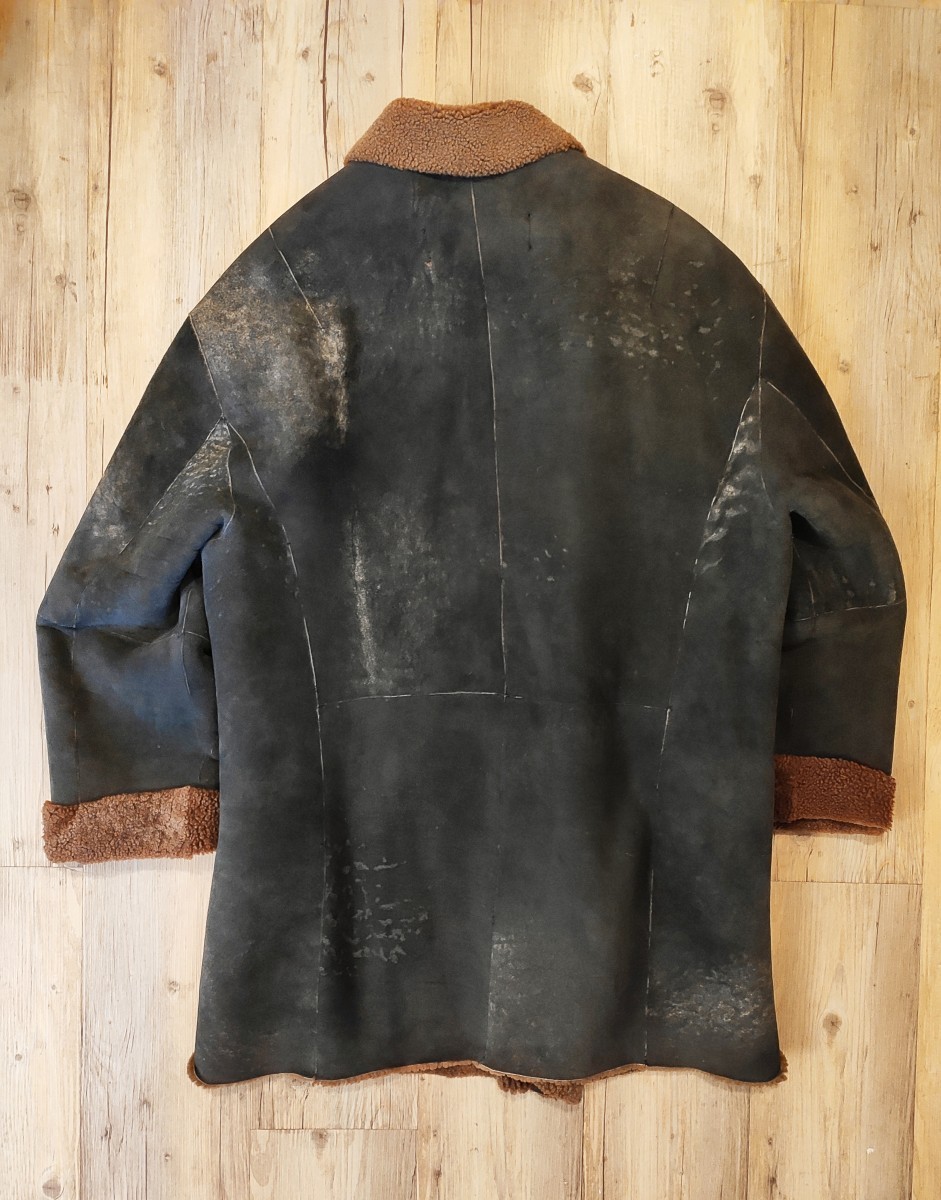 People Of The Labyrinths - GRAIL! Wide shearling coat.like Ziggy Chen or Paul Harnden - 6