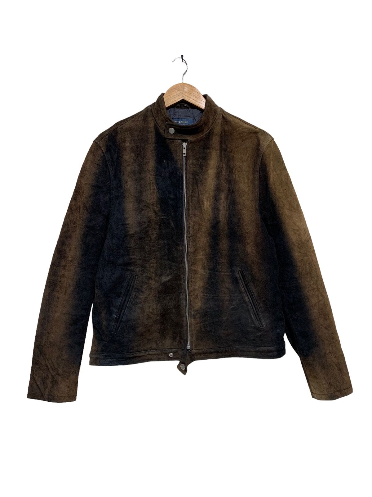 Genuine Leather - 🔥MITSUME COWHIDE LEATHER RACER JACKETS - 1
