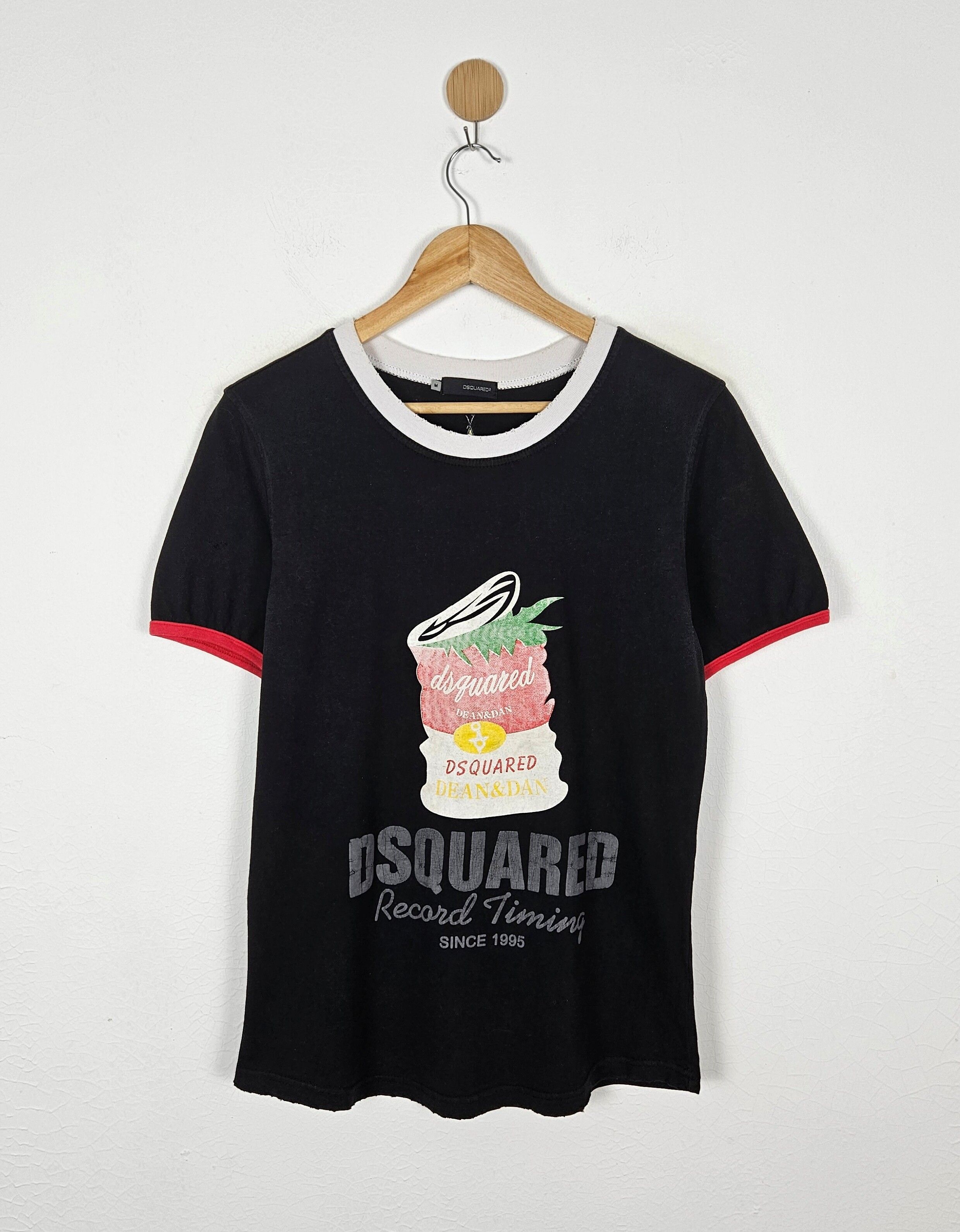 Dsquared Campbell Soup Can Ringer shirt - 1