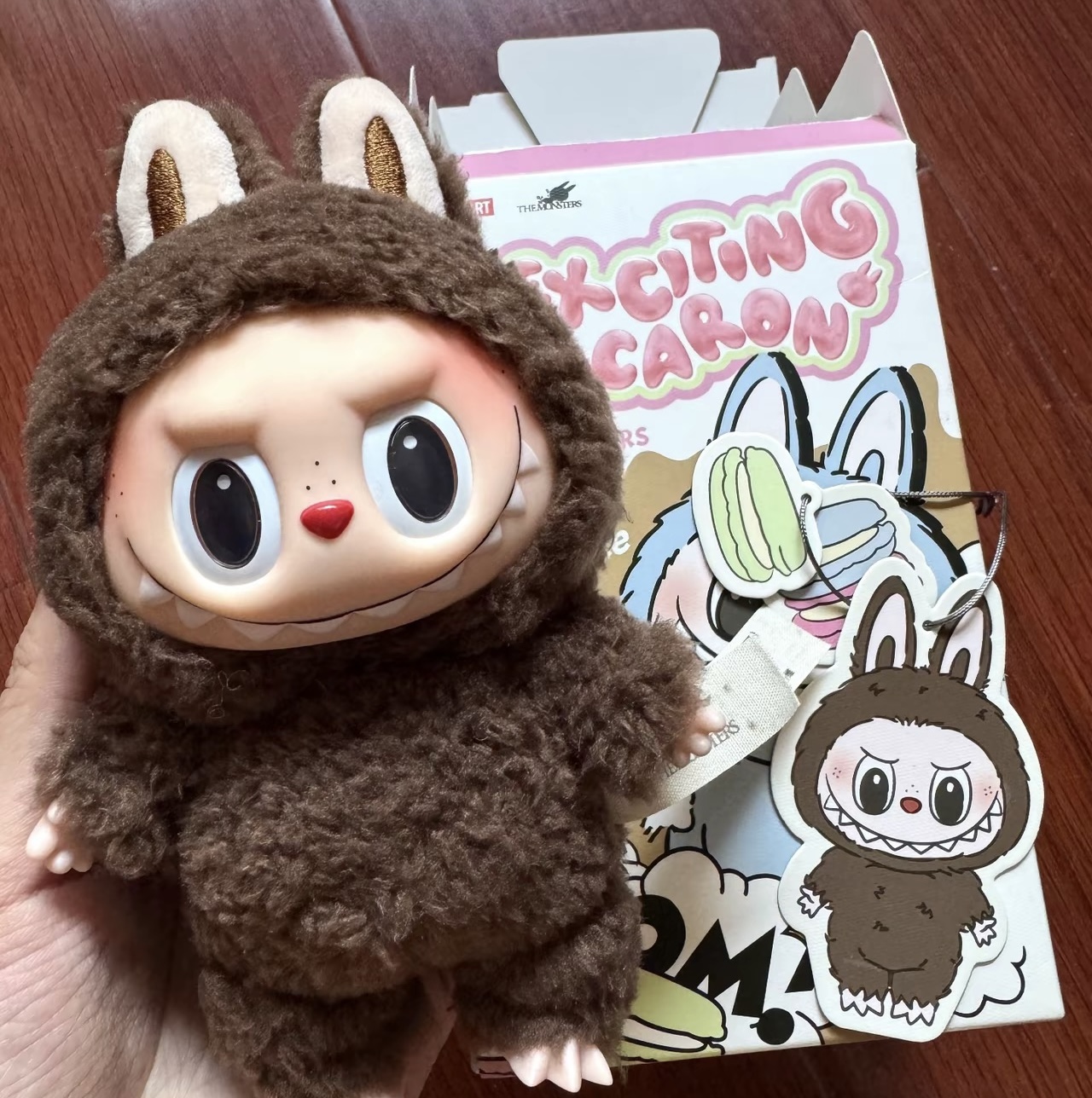 正規品POP MART Exciting Macaron ラブブ cocoa THE MONSTERS - Exciting Macaron Vinyl Face Blind Box - POP