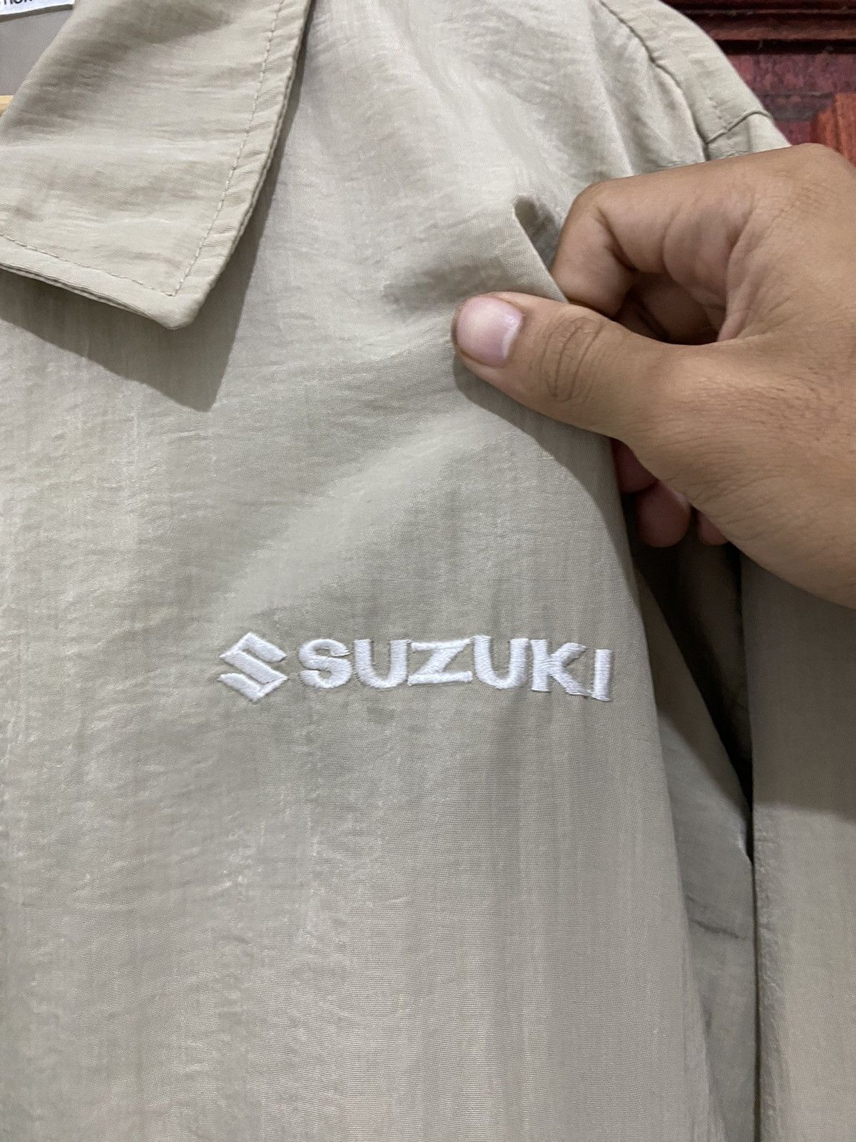 Vintage Suzuki Collection Bomber Jacket Made Japan - 5