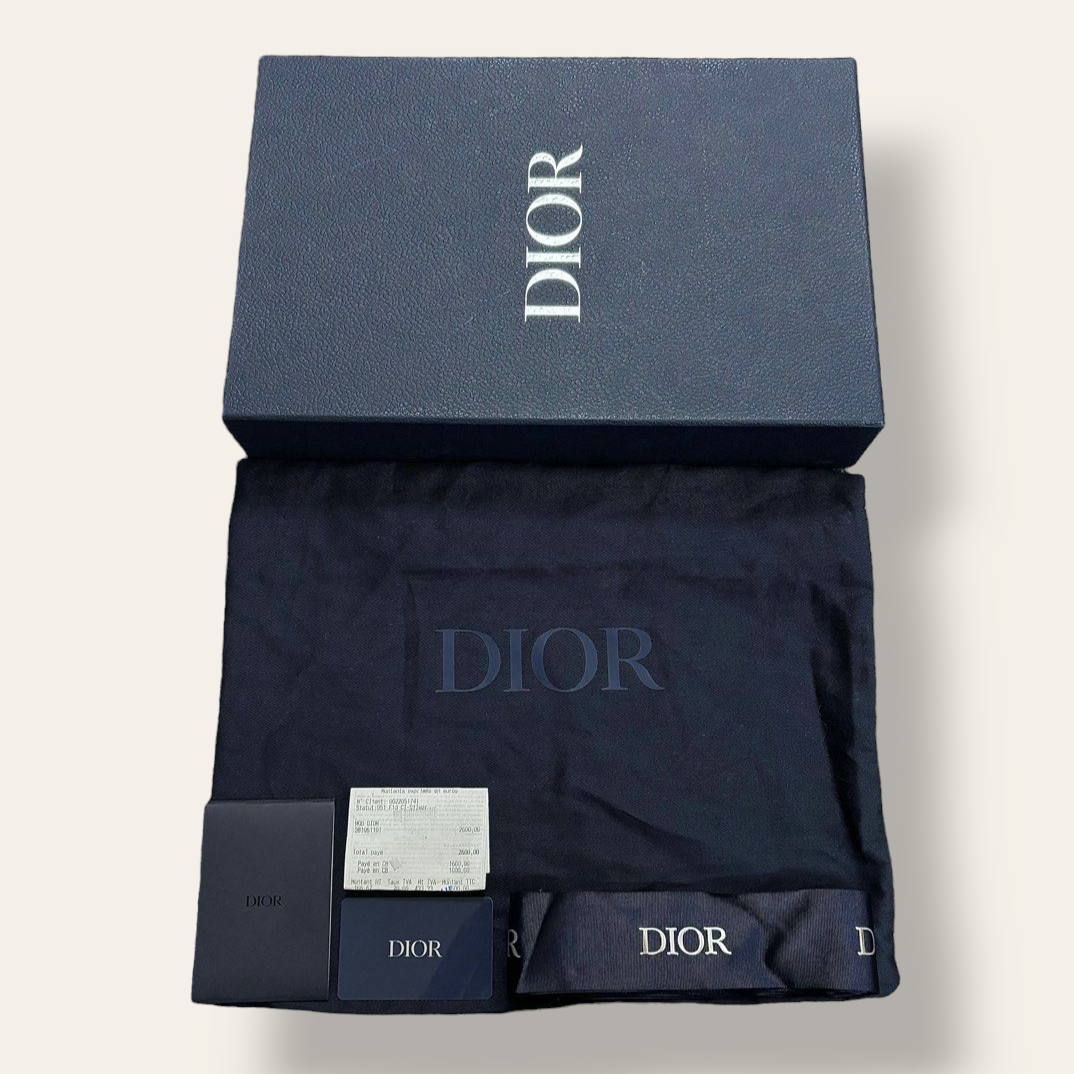 Christian Dior Jacquard Oblique Saddle Bag - 8