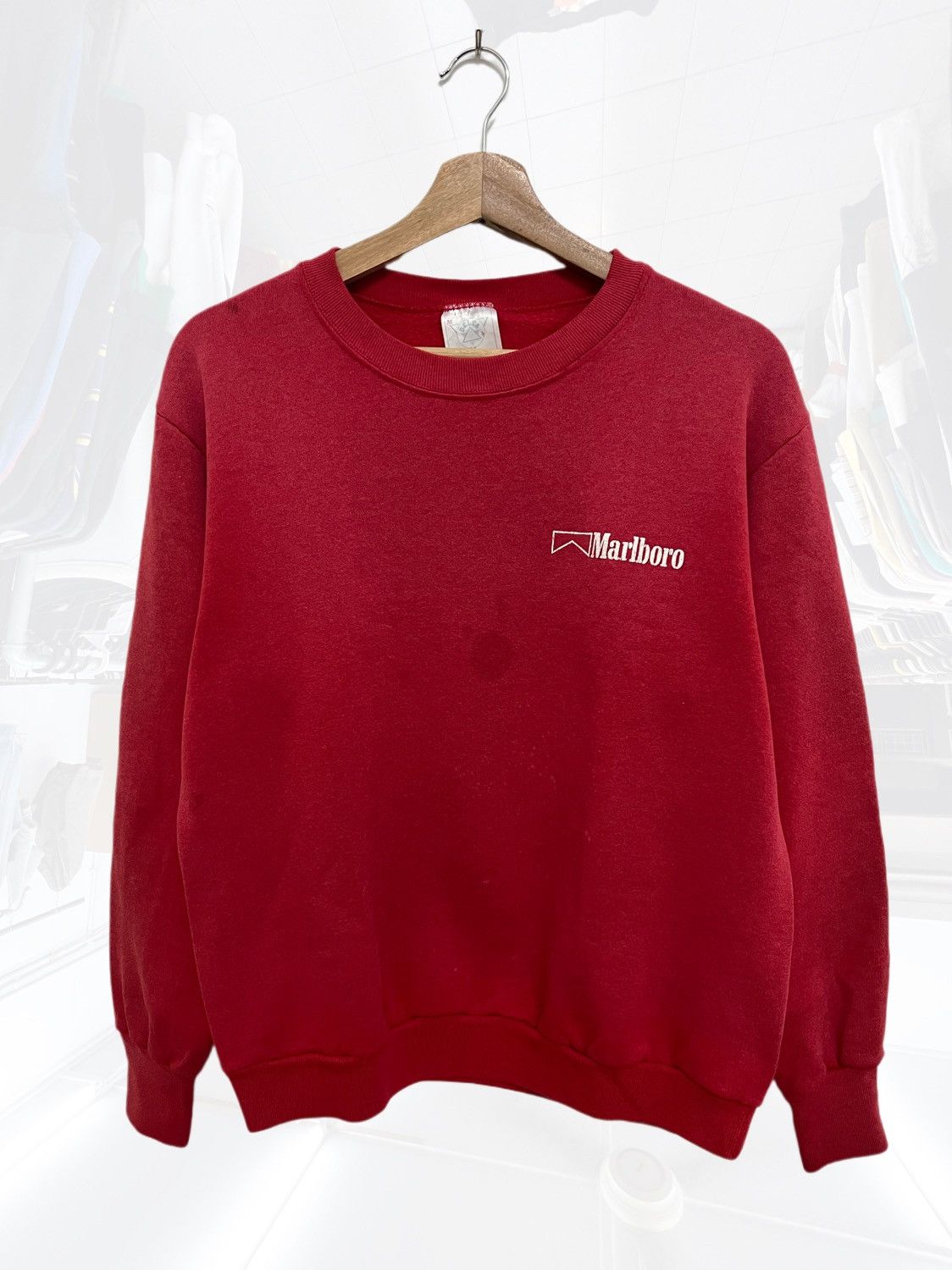 VINTAGE MARLBORO RACING TEAM CREWNECK SWEATSHIRT - 1