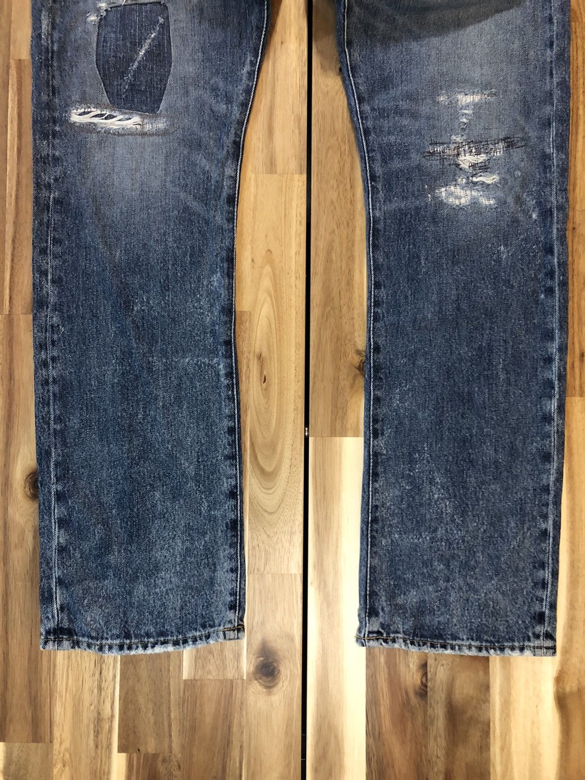 Polo Ralph Lauren Distressed Design Denim Jeans - 4