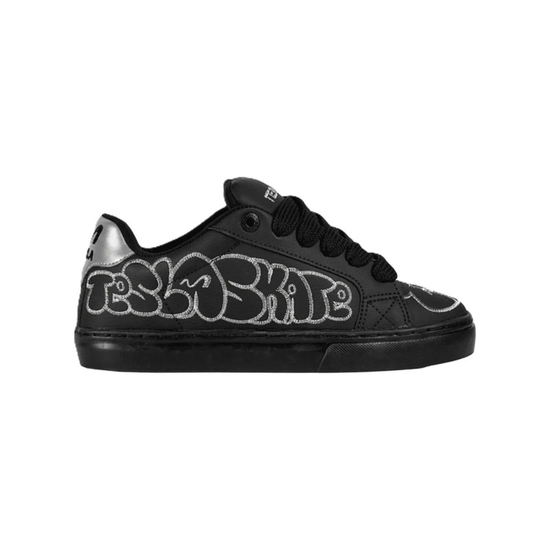 Tesla Hertz Art Black Silver Sneakers - 1