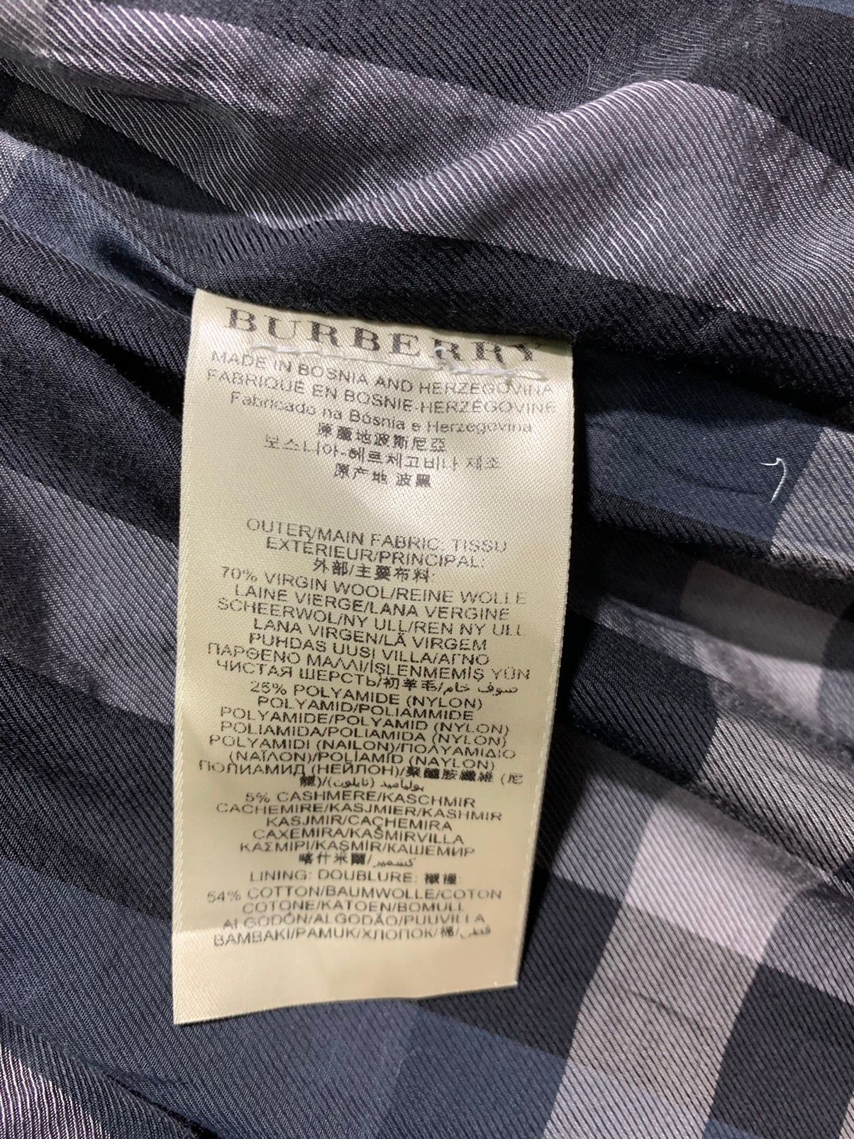 🔥LUXURY BURBERRY BRIT WOOL WITH KNITTED SLEEVE - 11