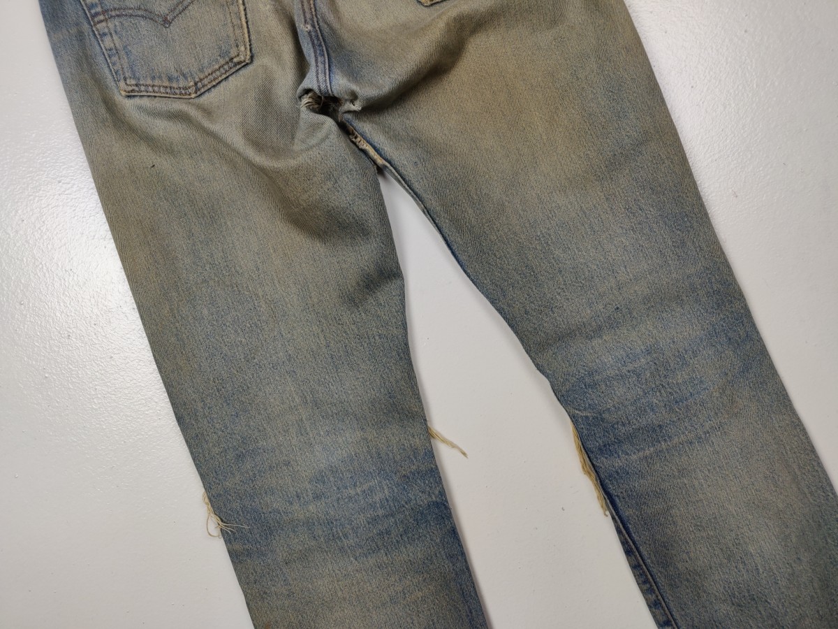 532 Destroyed Denim Bottom Jeans - 11