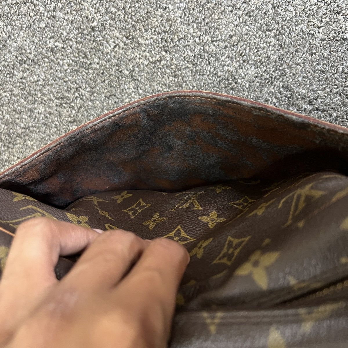 Vintage 90s Louis Vuitton Clutch Bag - 16