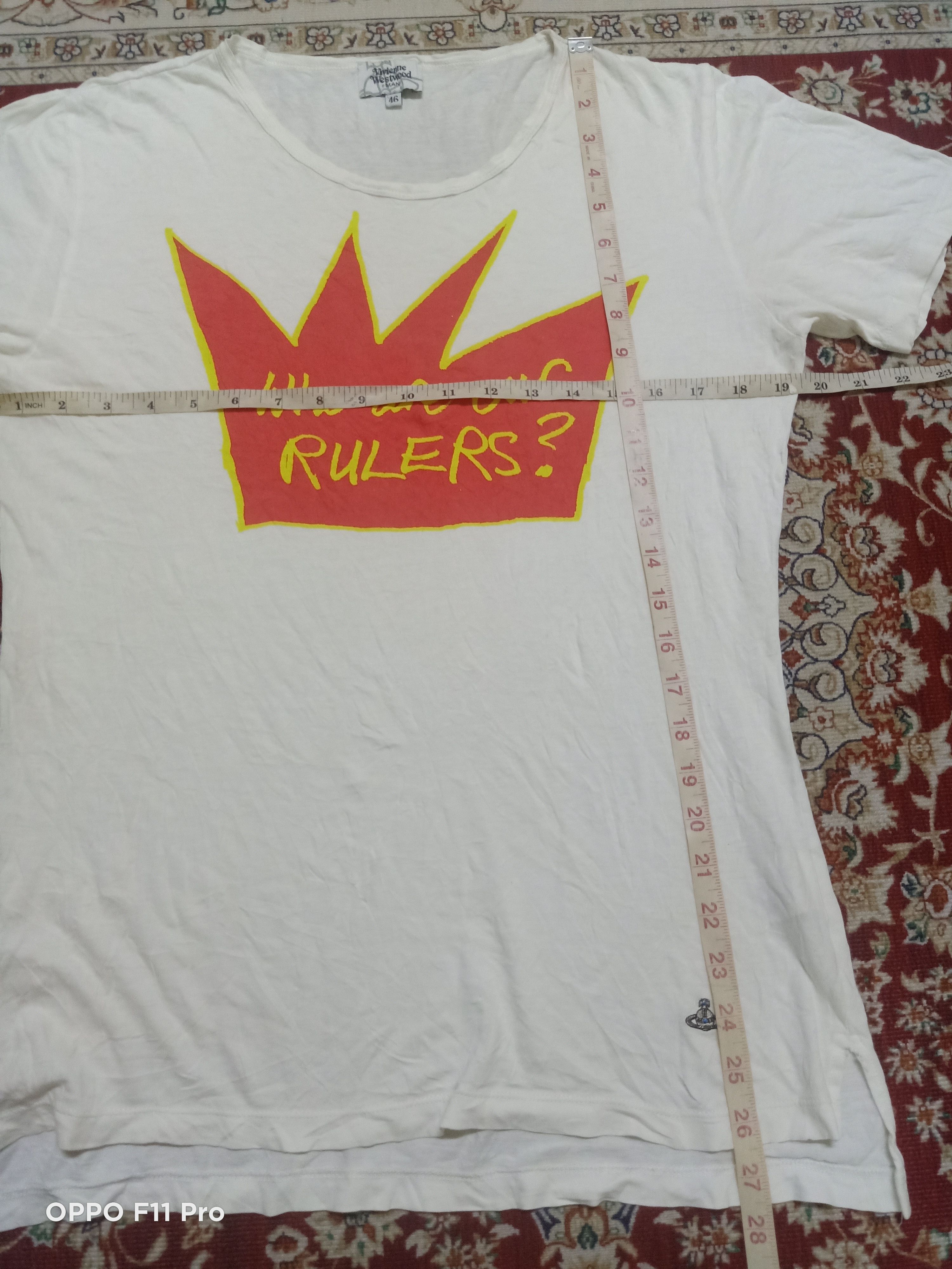 Vivienne Westwood who are our ruler archive tees - 6